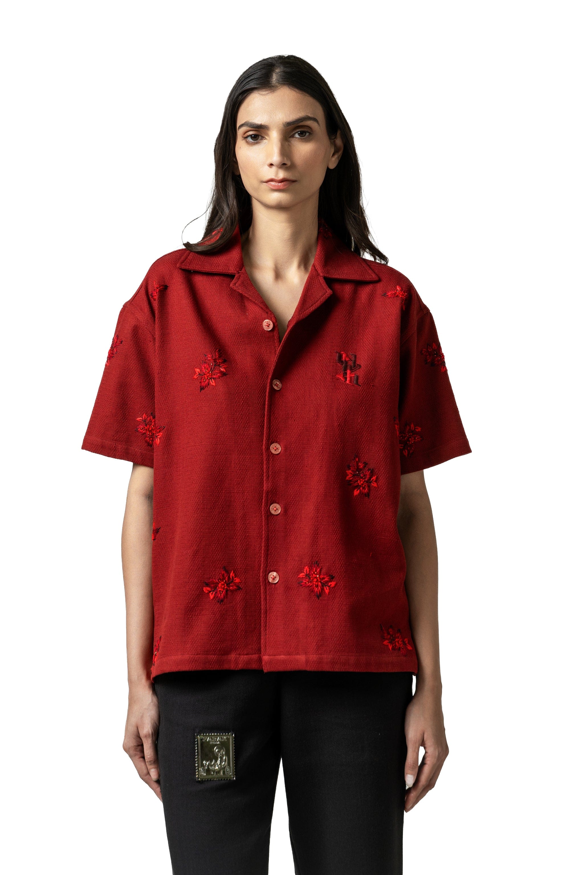 HANDMADE Crimson Handmade Shirt