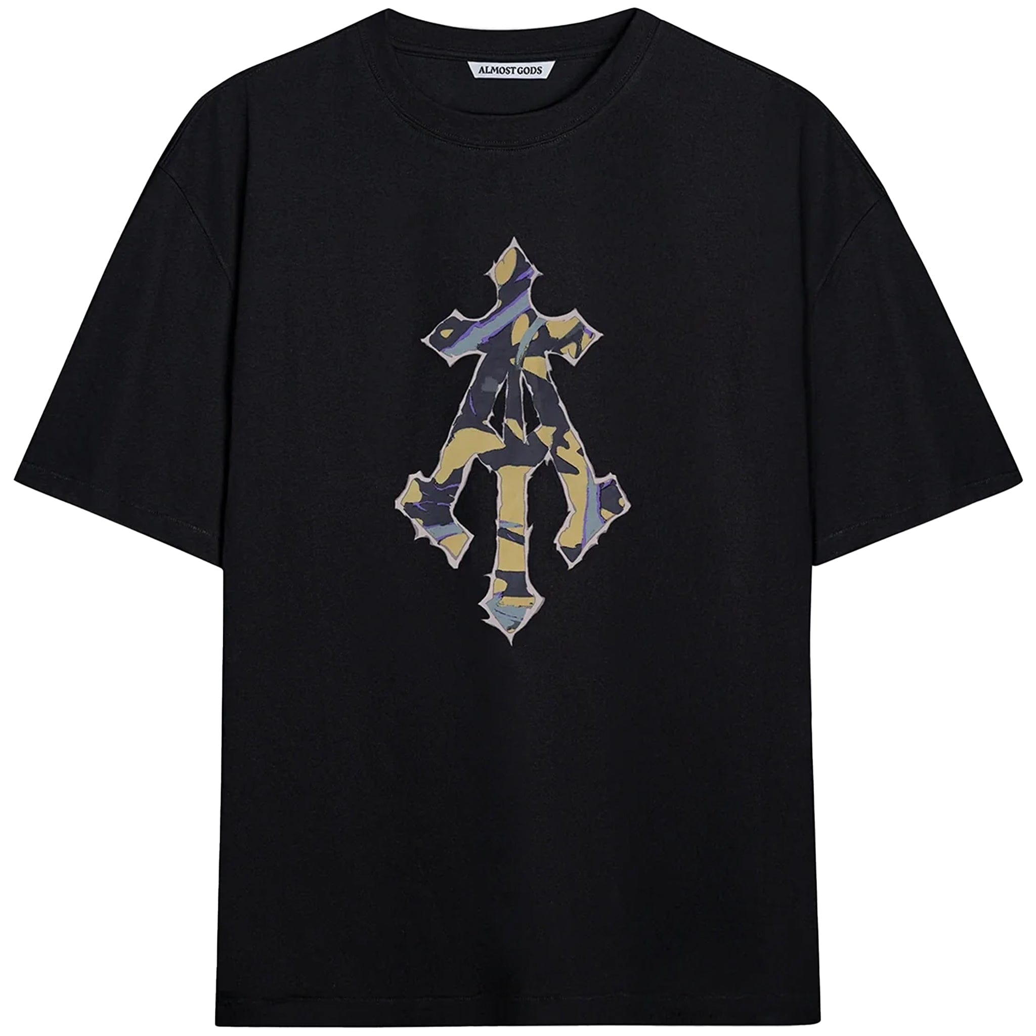 Almost Gods Echo Alpha Cross Boxy T-Shirt