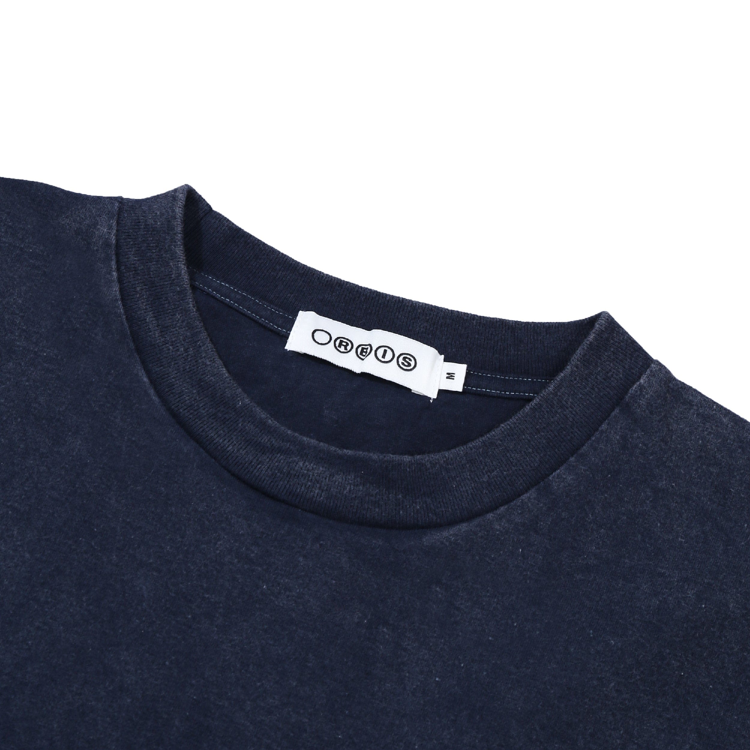 Orbis Single Stitch Pocket T-Shirt - Washed Navy