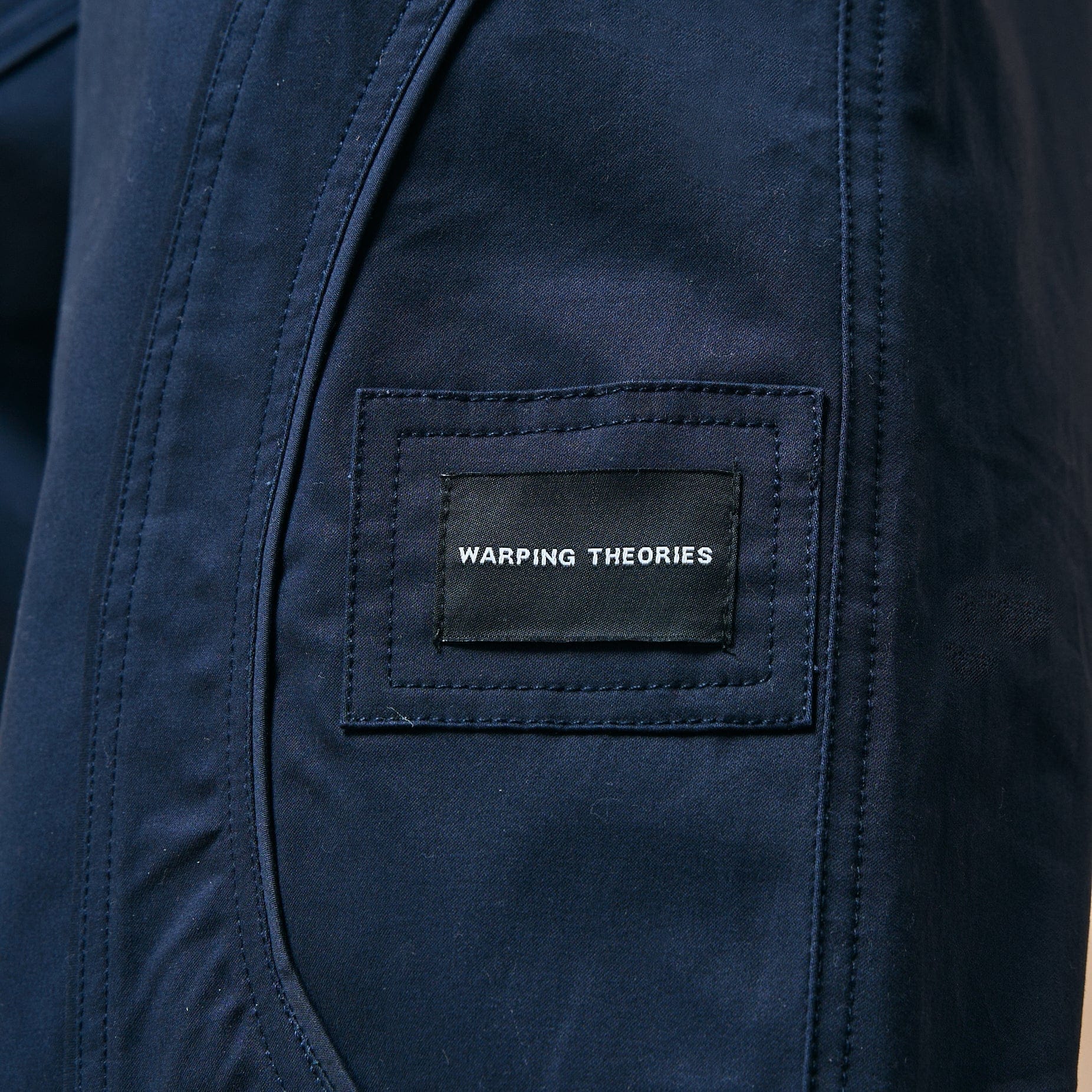 Warping Theories ARCH PANEL CARGO - NAVY BLUE
