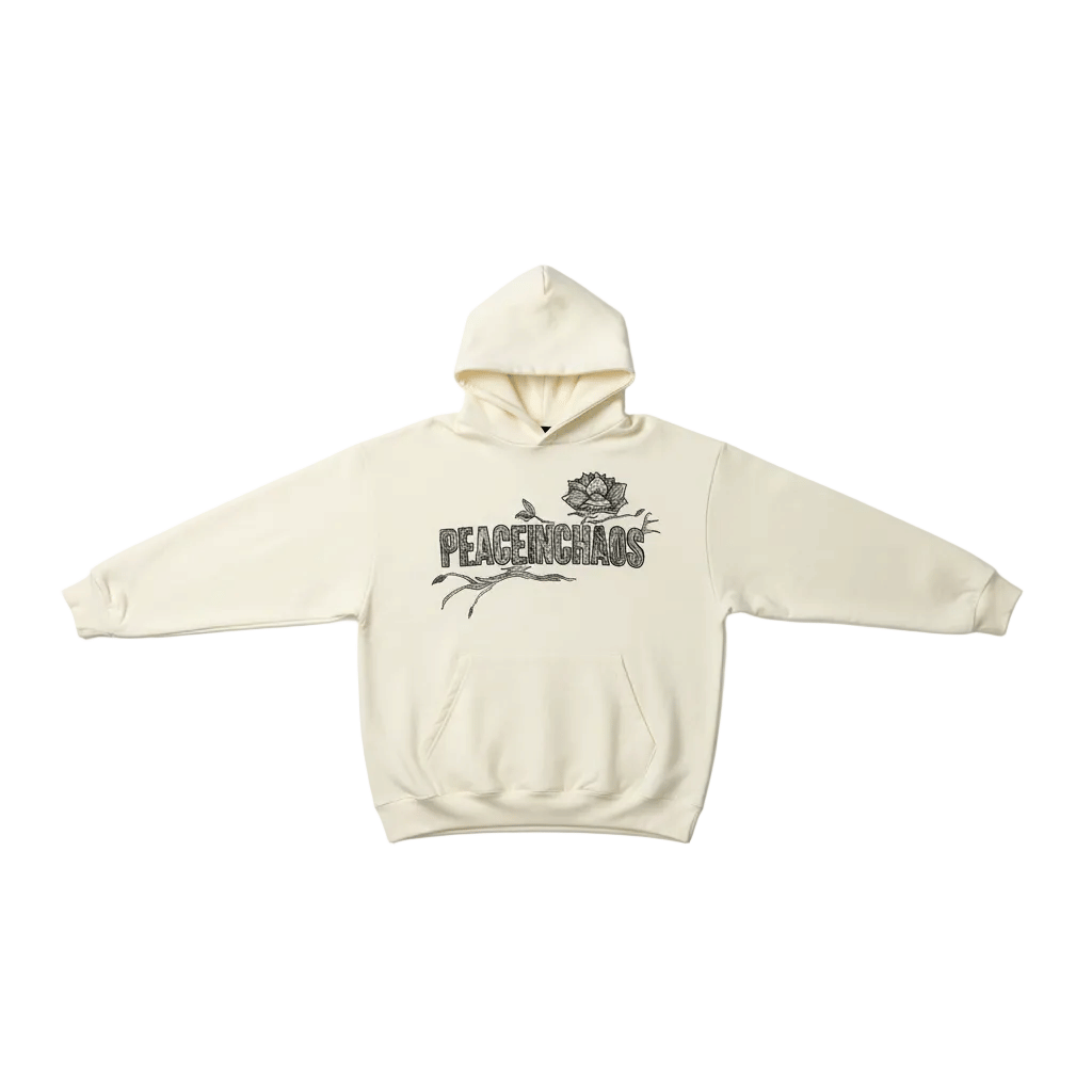 Chaos Theory Growth Hoodie - Antique White