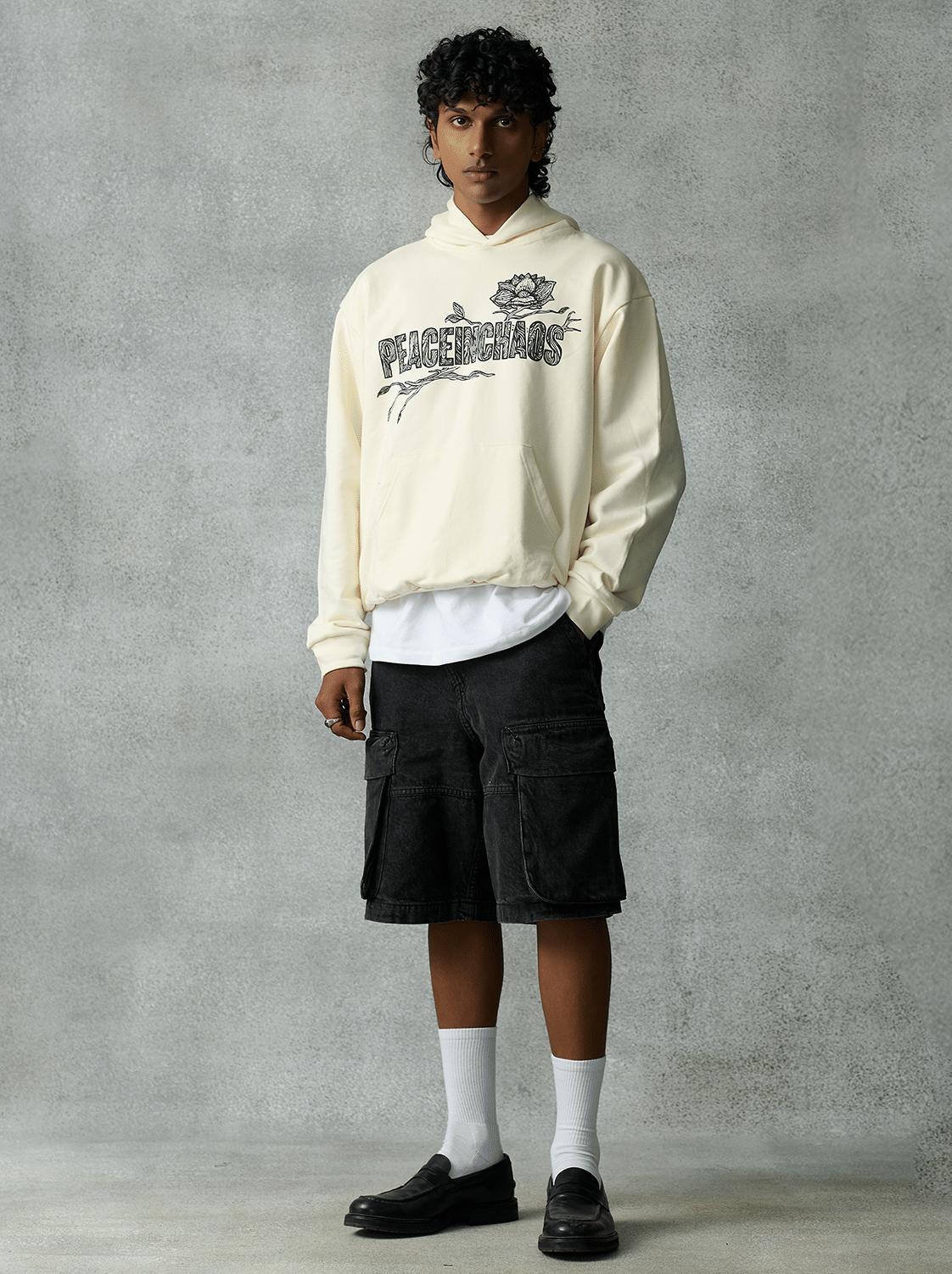 Chaos Theory Growth Hoodie - Antique White