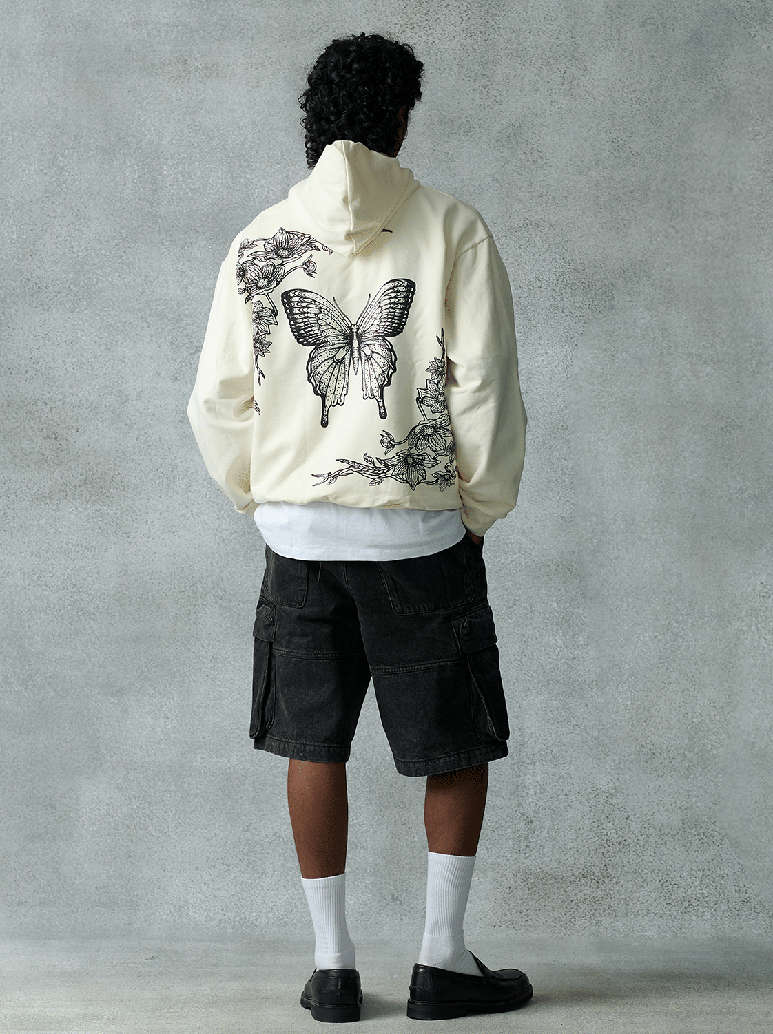 Chaos Theory Growth Hoodie - Antique White