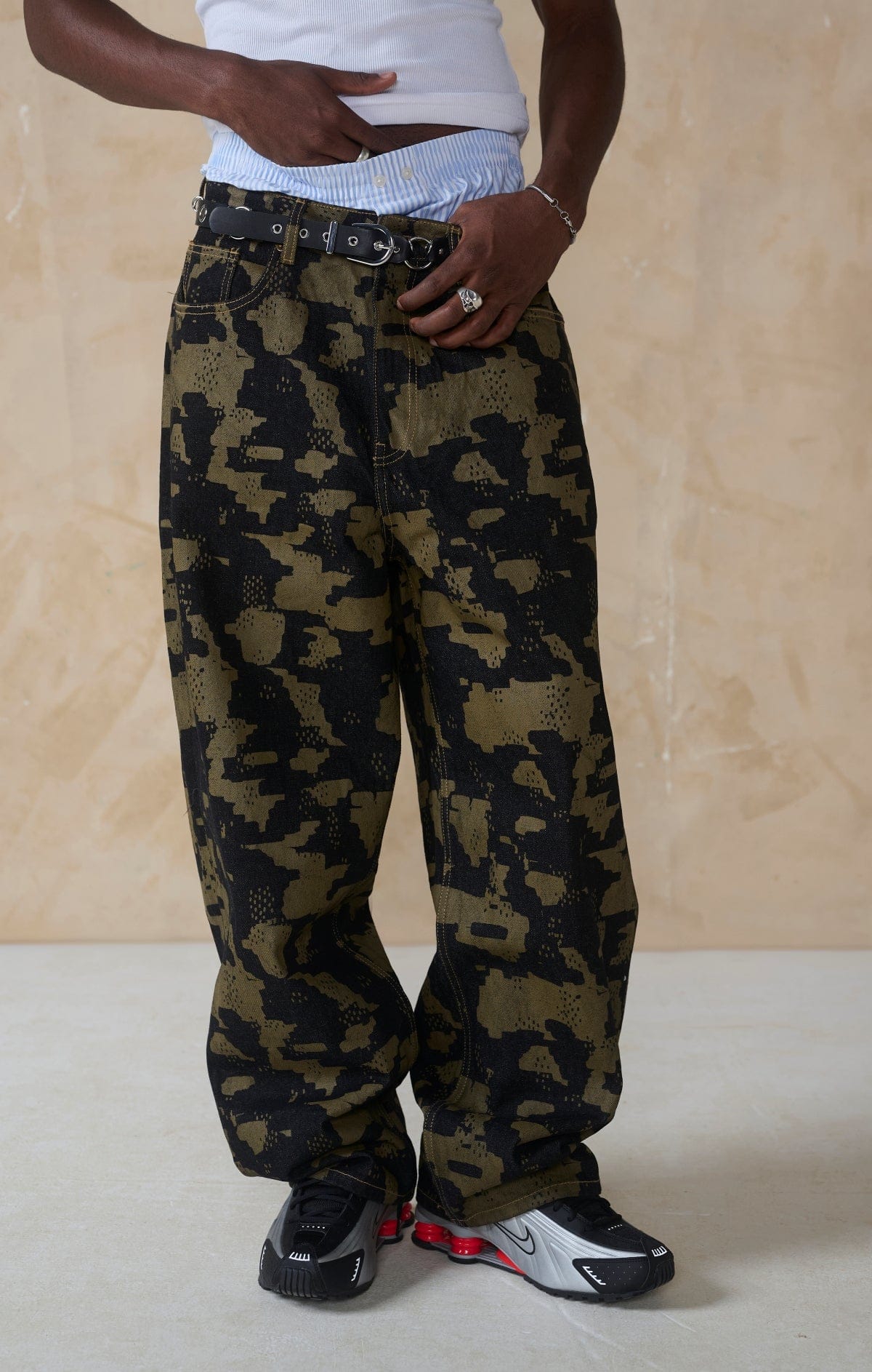 NAC FROGSKIN CAMO JEANS