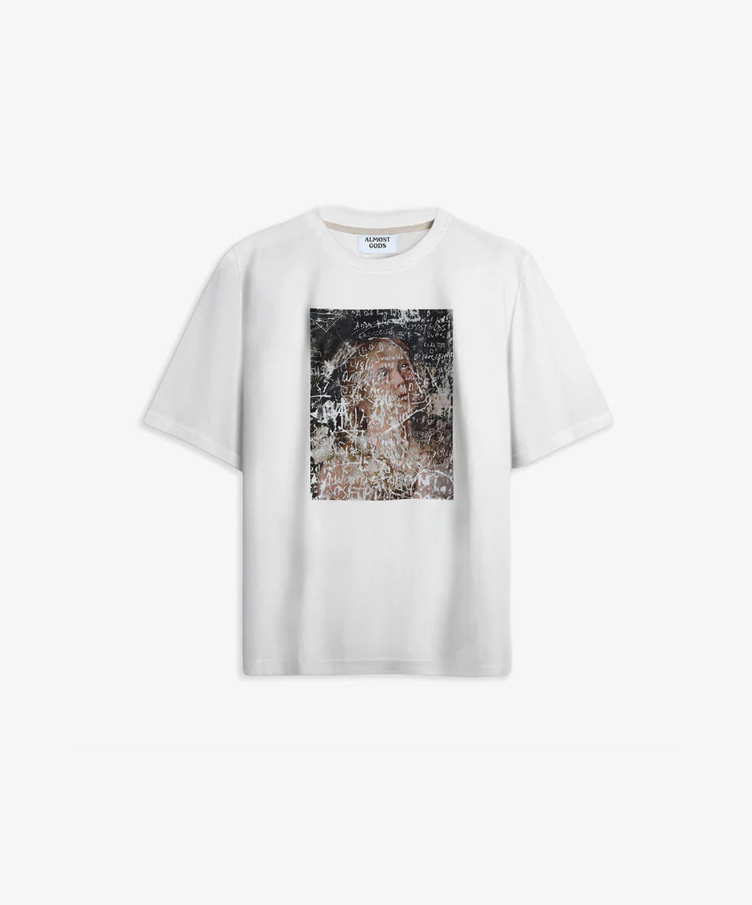 ALMOST GODS | VANDAL RELAXED T-Shirt { WHITE