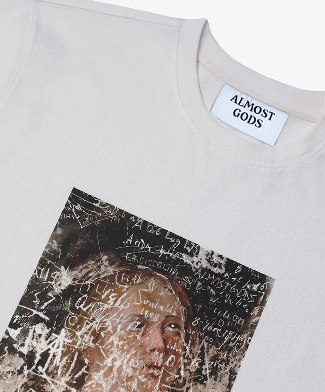 ALMOST GODS | VANDAL RELAXED T-Shirt { WHITE