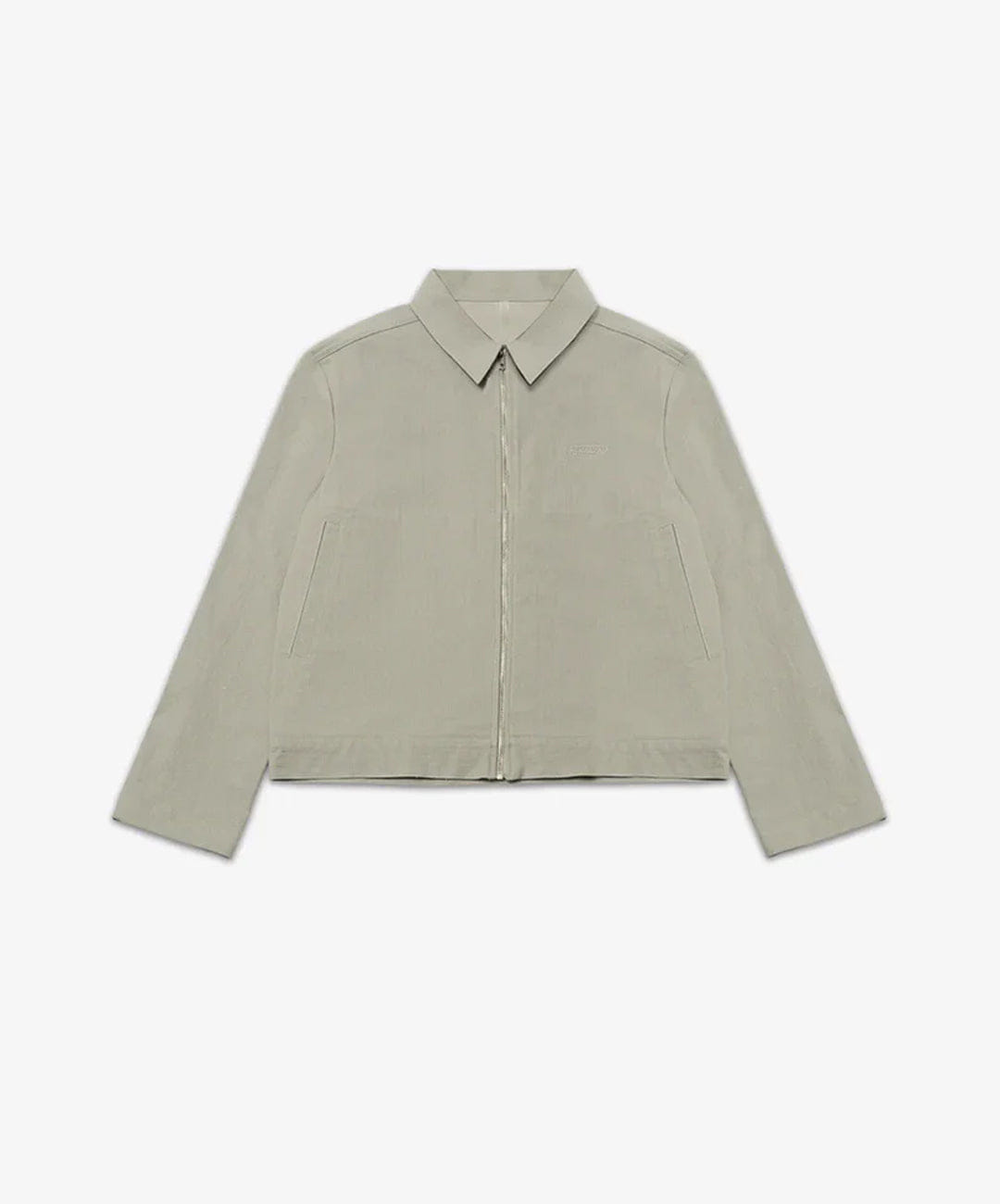 Core SUPERKICKS | CORE BOXY ZIPPER JACKET { GREY