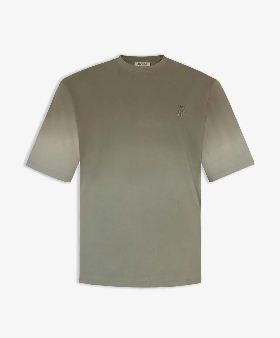 ALMOST GODS | ALPHA CROSS T-Shirt IN DIP { DYE GREEN