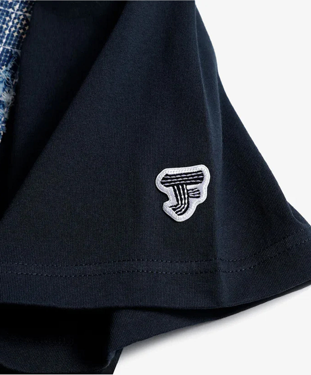 FDMTL | BORO POCKET T-Shirt { NAVY