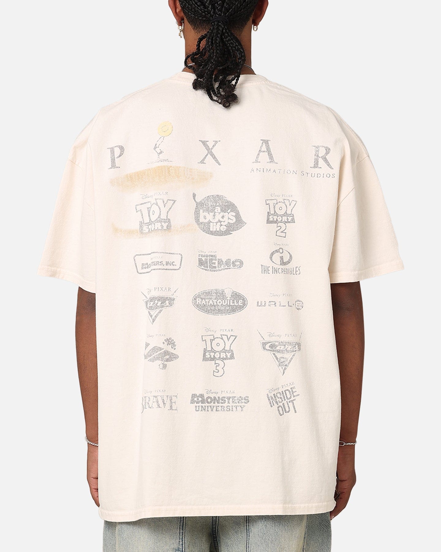 American Thrift 73Studio x Pixar Heavyweight T - Shirt Off White