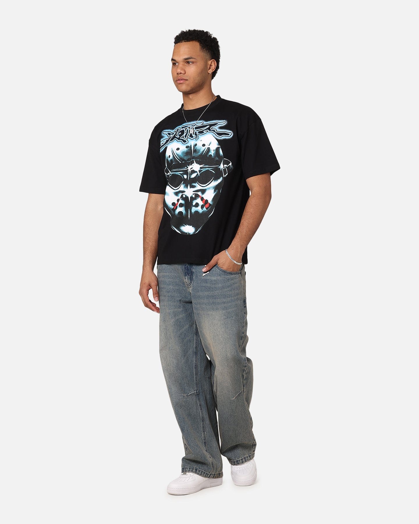Loiter Search And Destroy T - Shirt Black