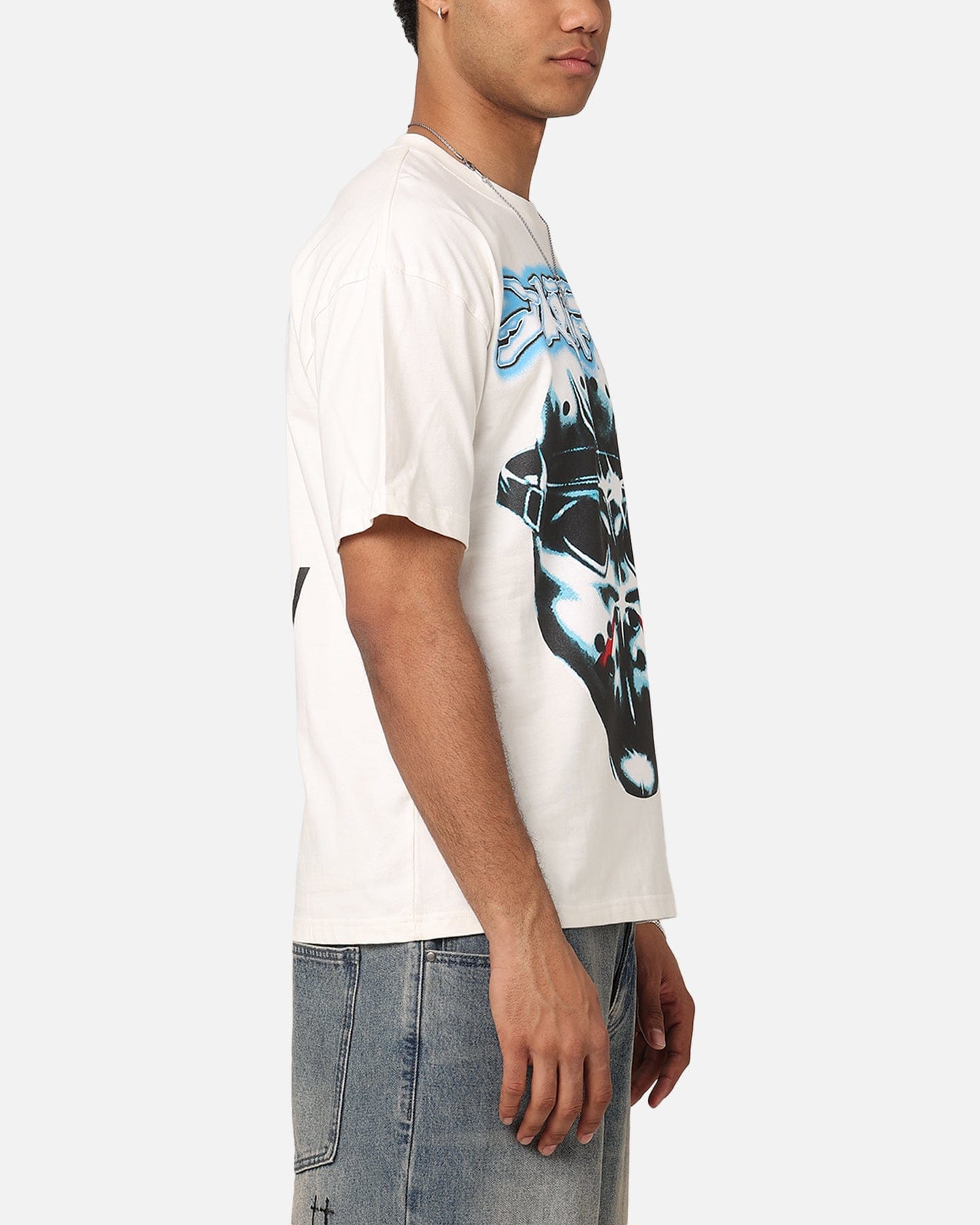 Loiter Search And Destroy T - Shirt Off White