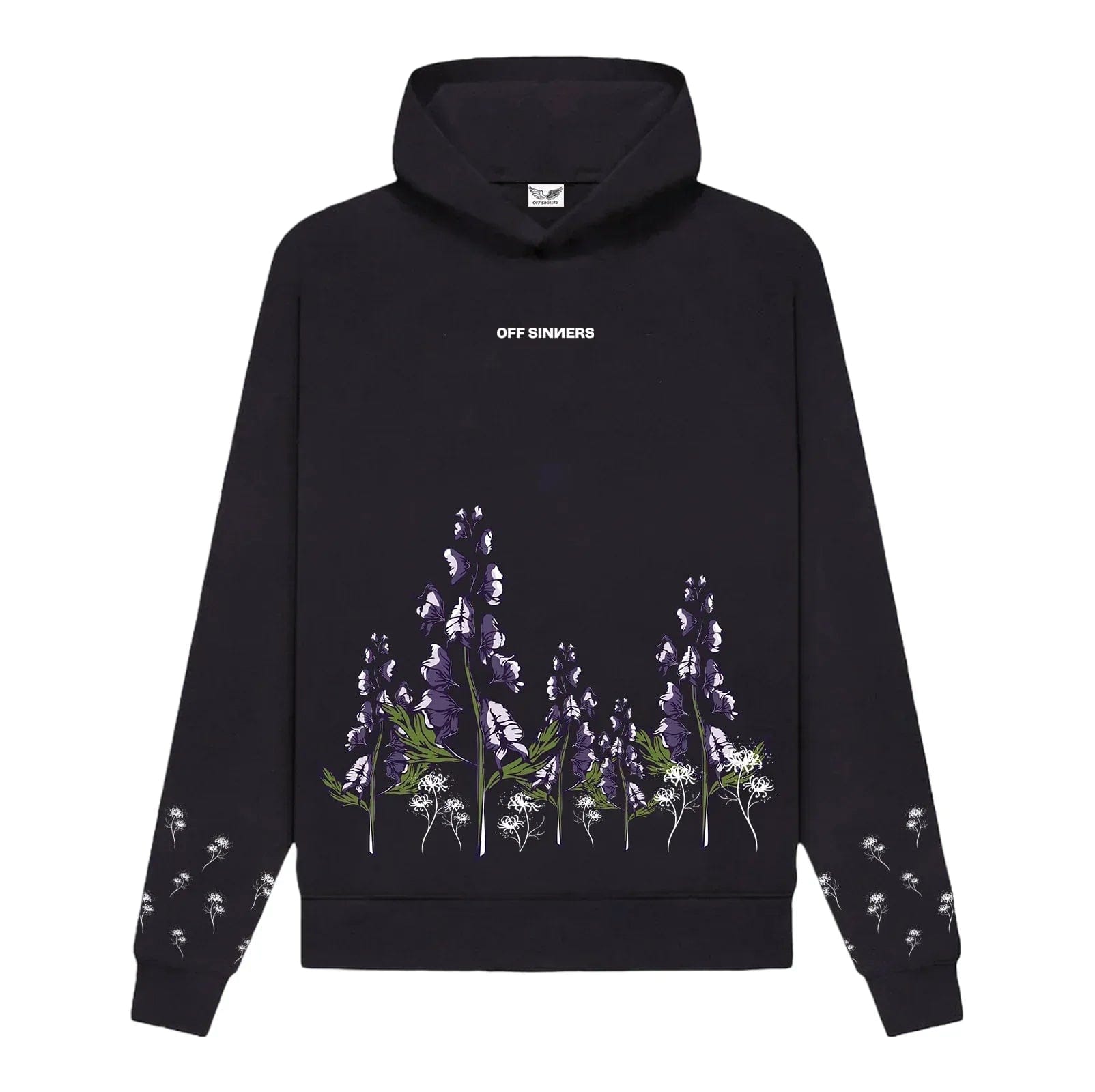 Off Sinners Black Hoodie - Last Bloom