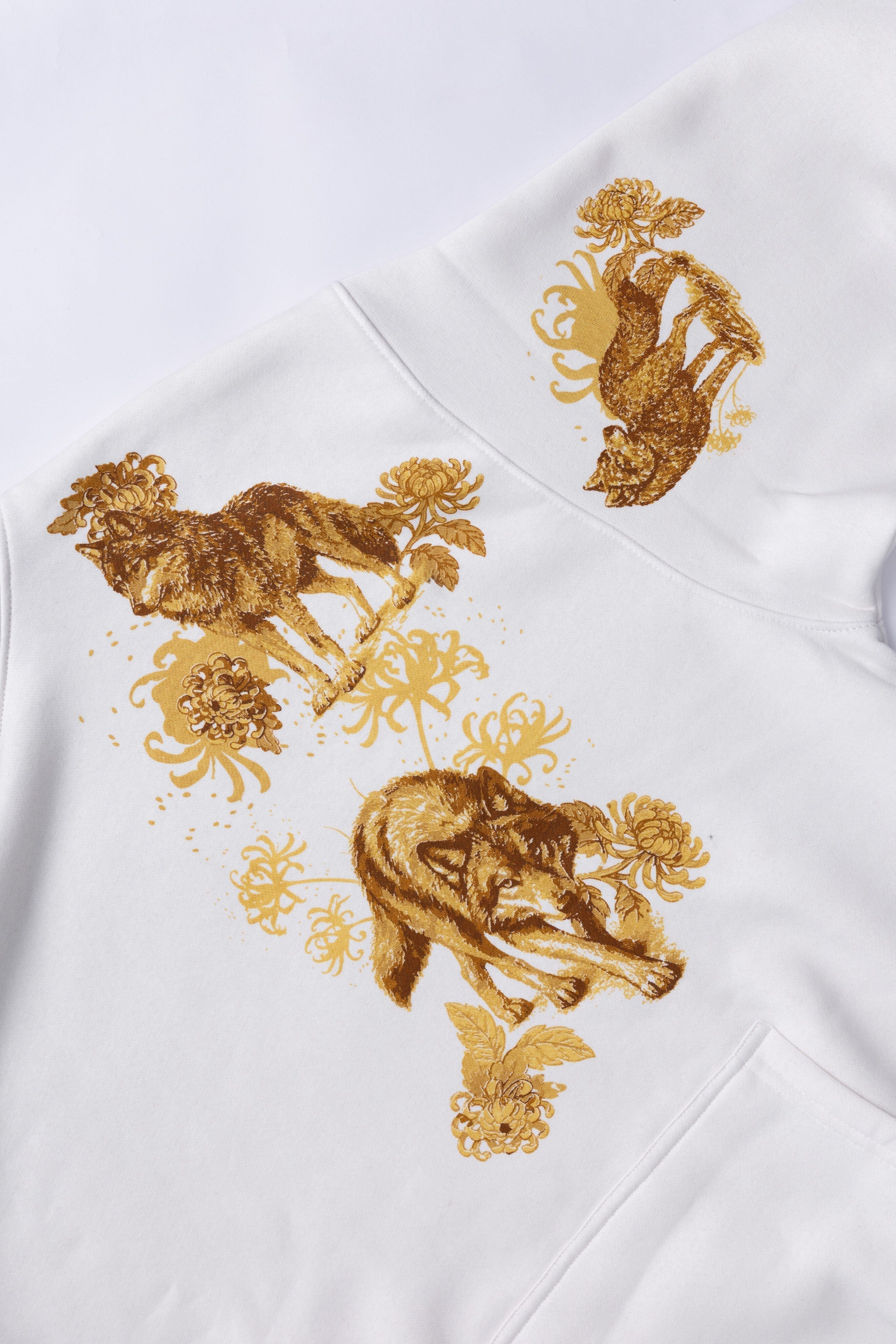 Off Sinners White Hoodie - Lone Howl