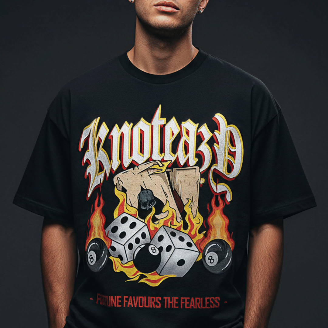 Knoteazy FORTUNE FAVOURS THE FEARLESS