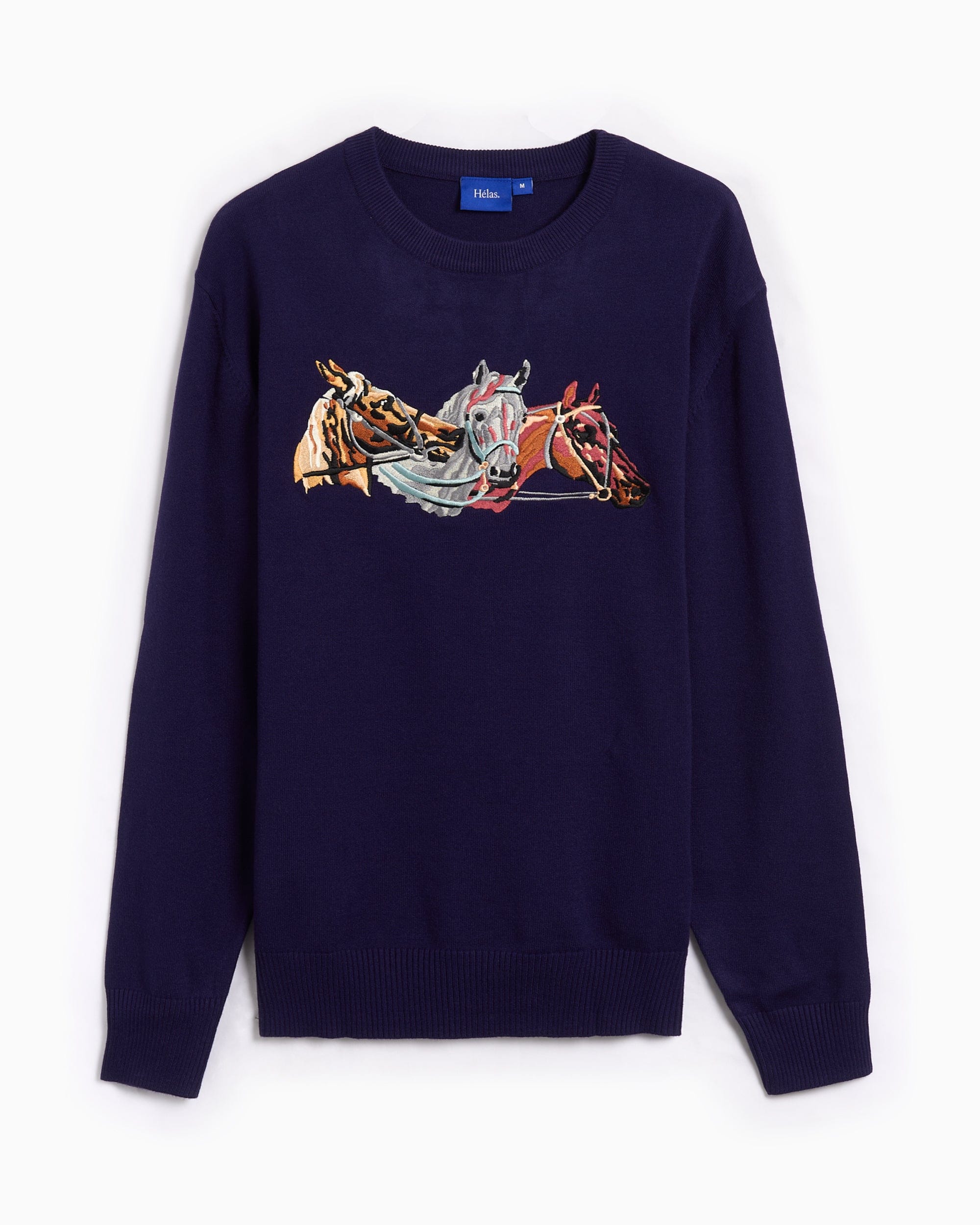 Hélas. Jersey con gráfico Hélas. Horses para hombre