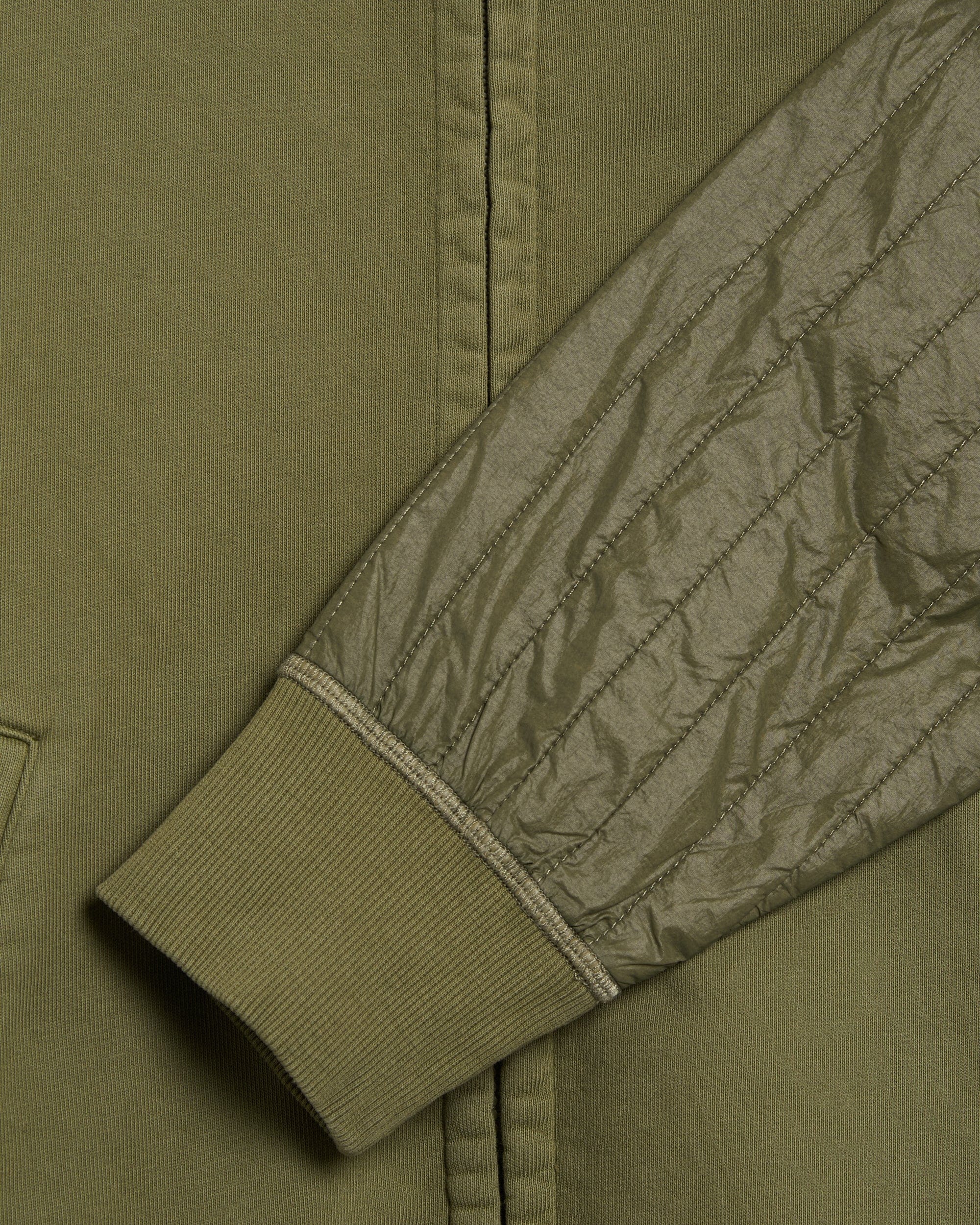 CP Company Sudadera con cremallera CP Company Diagonal Raised Fleece para hombre