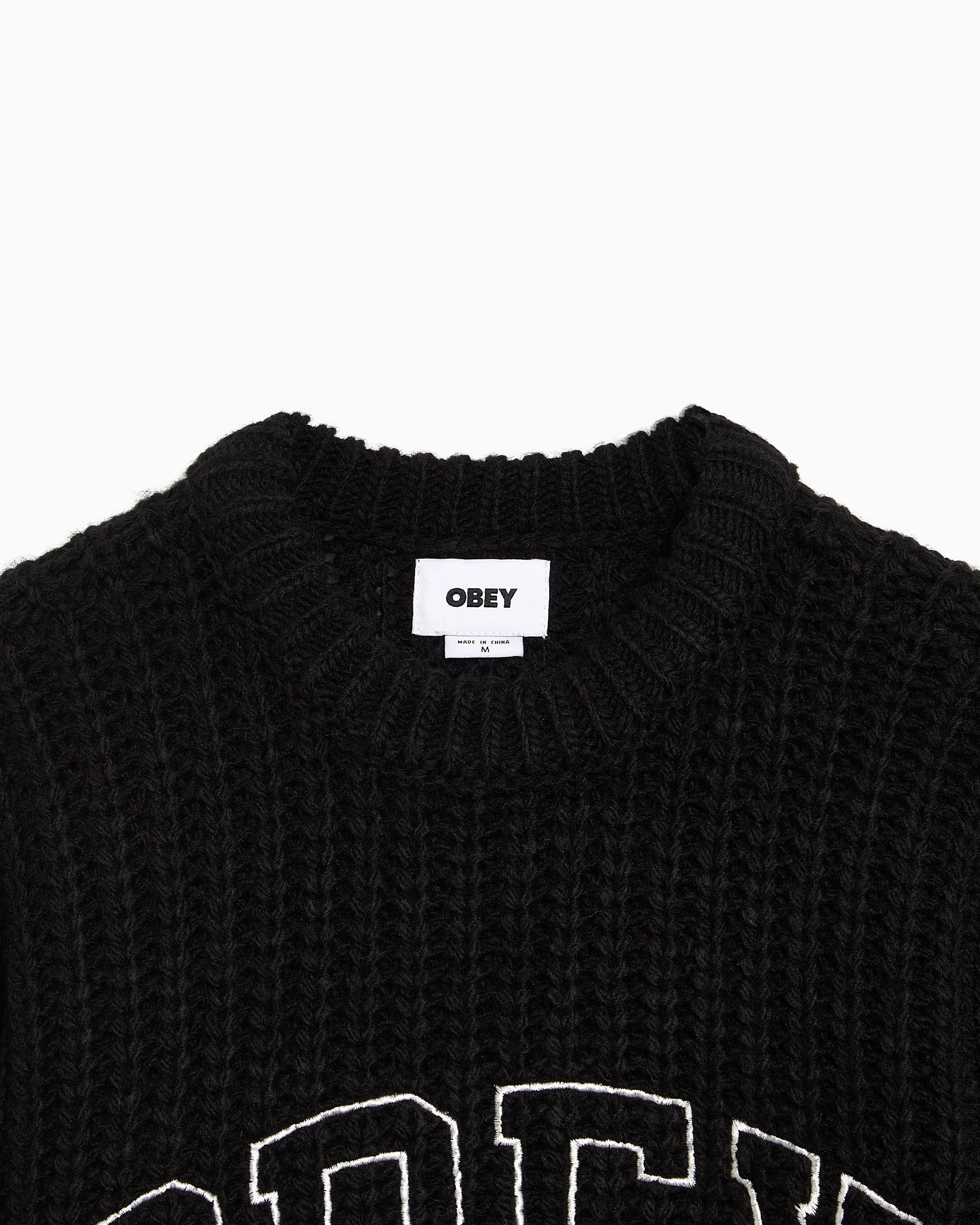 OBEY Clothing Jersey con logo Relaxed OBEY Clothing Collegiate para hombre