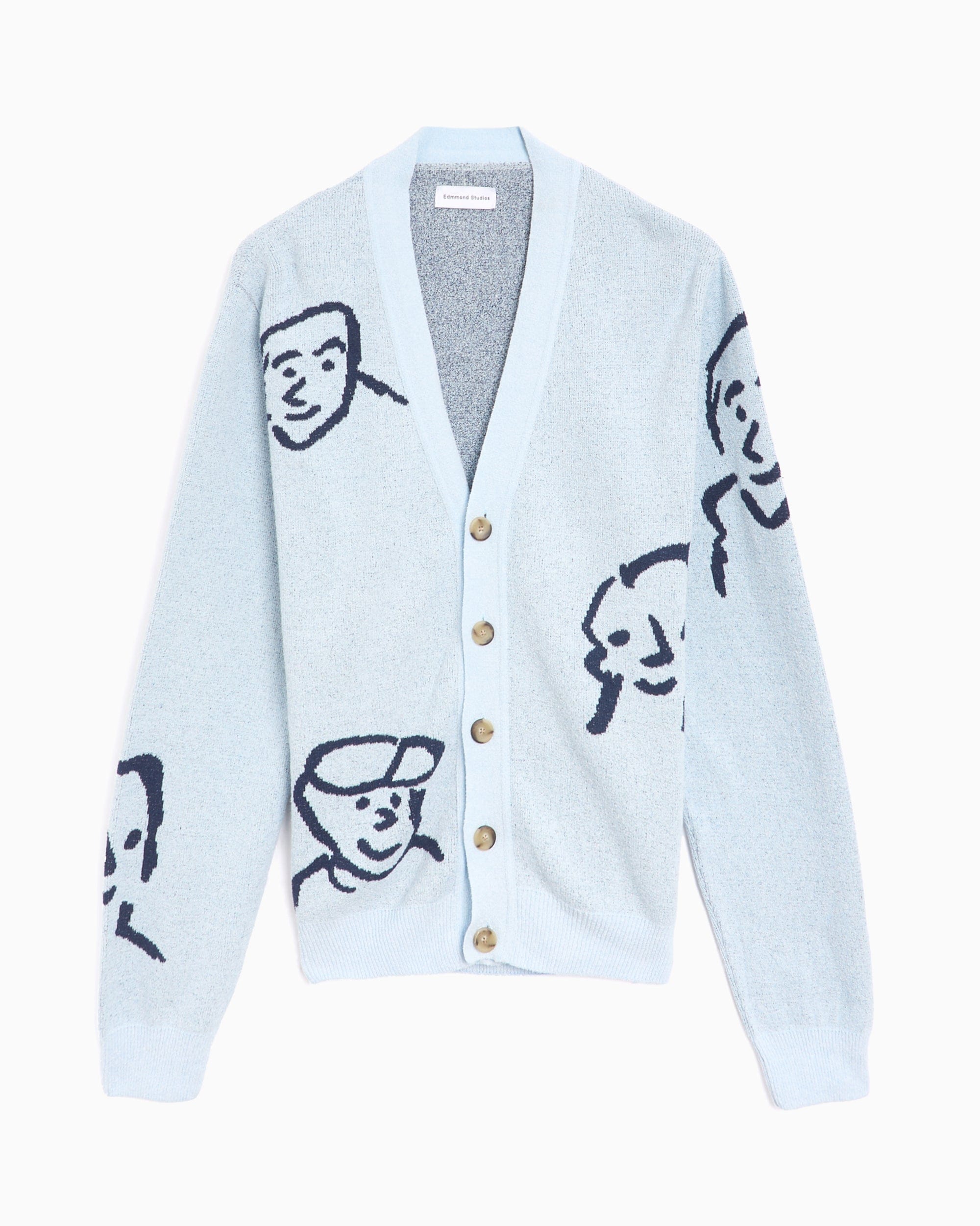 Edmmond Studios Jersey Relaxed Edmmond Studios Men's Knit Cardigan para hombre