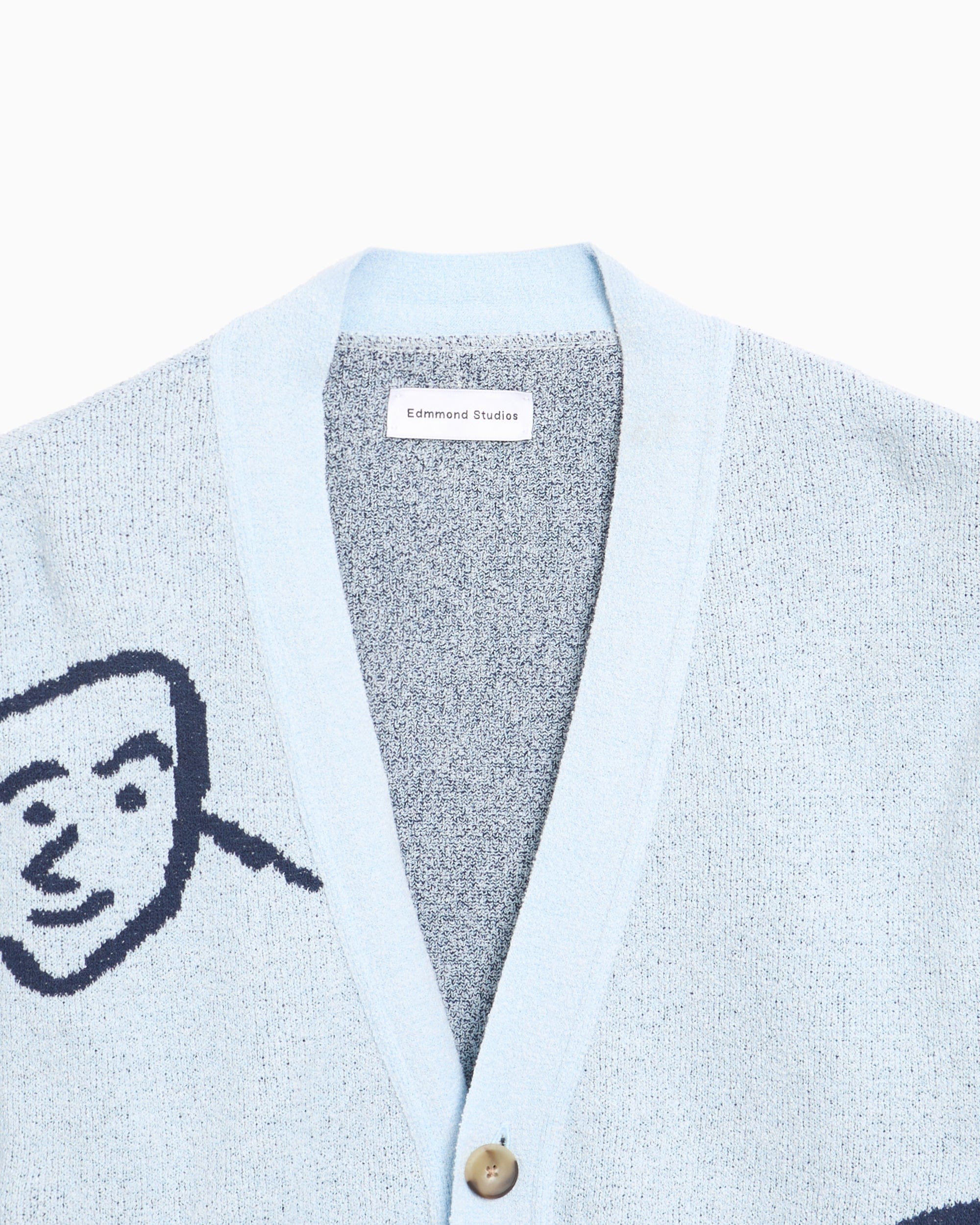 Edmmond Studios Jersey Relaxed Edmmond Studios Men's Knit Cardigan para hombre