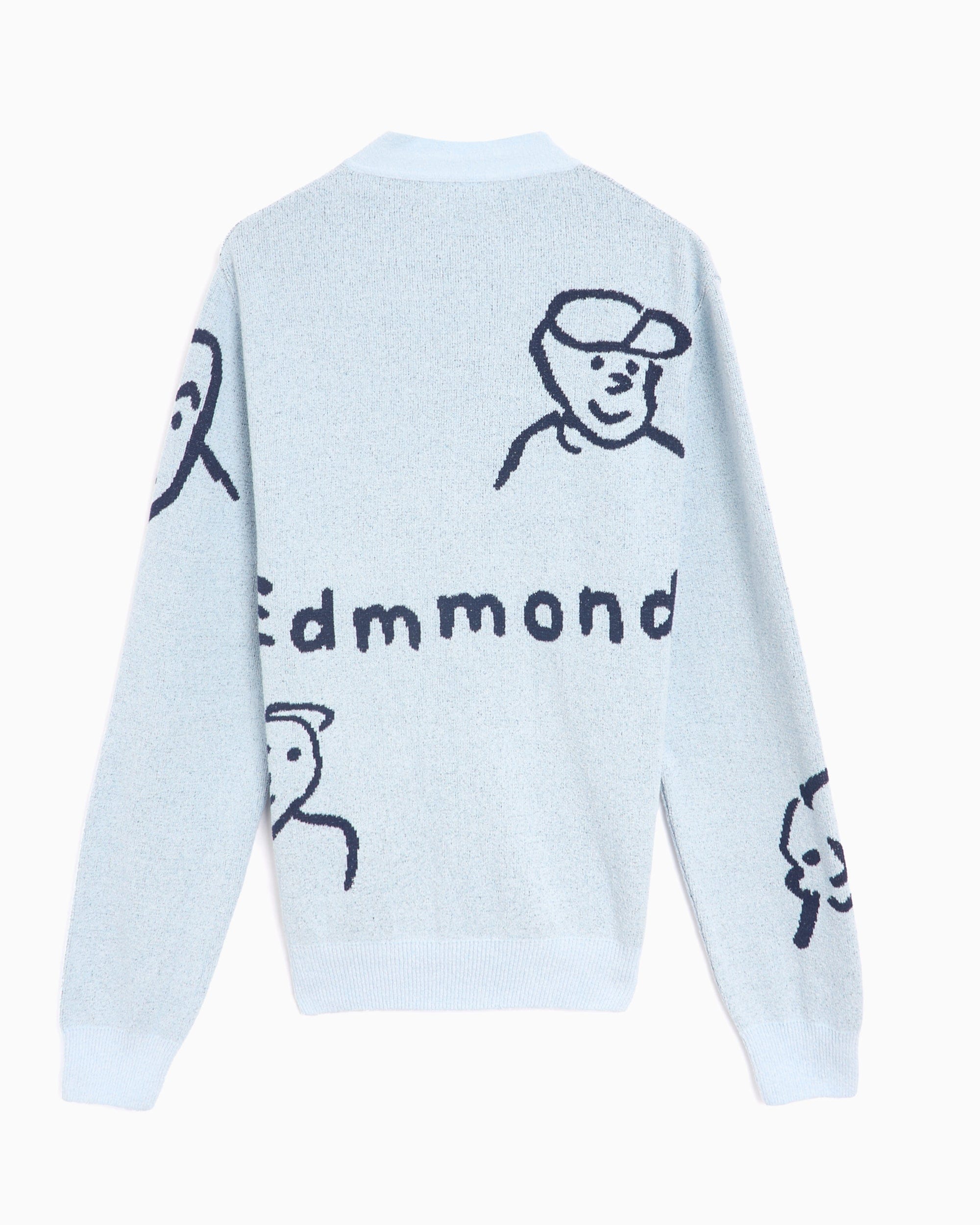 Edmmond Studios Jersey Relaxed Edmmond Studios Men's Knit Cardigan para hombre