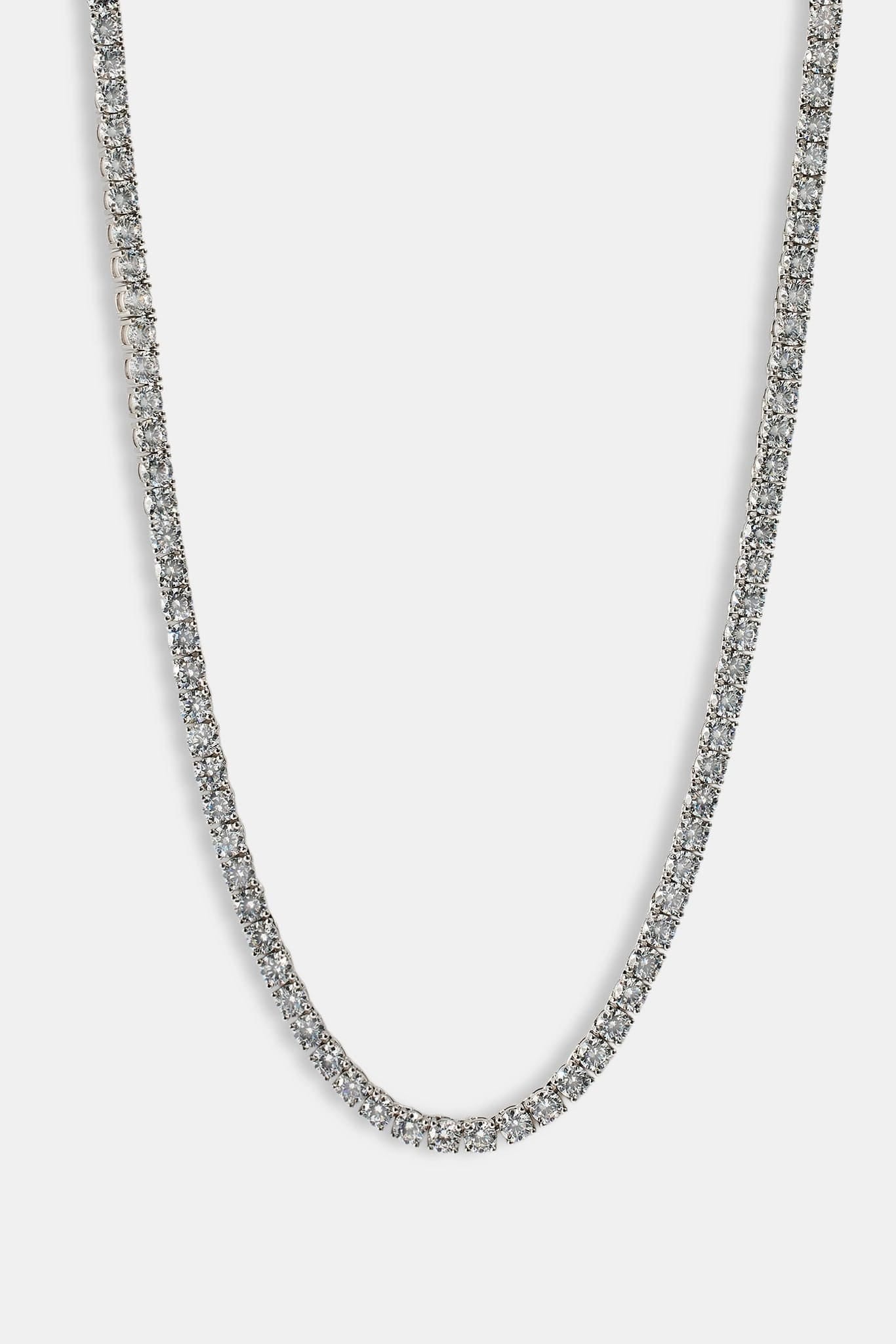 Cernucci Tennis Chain - 5 mm - White