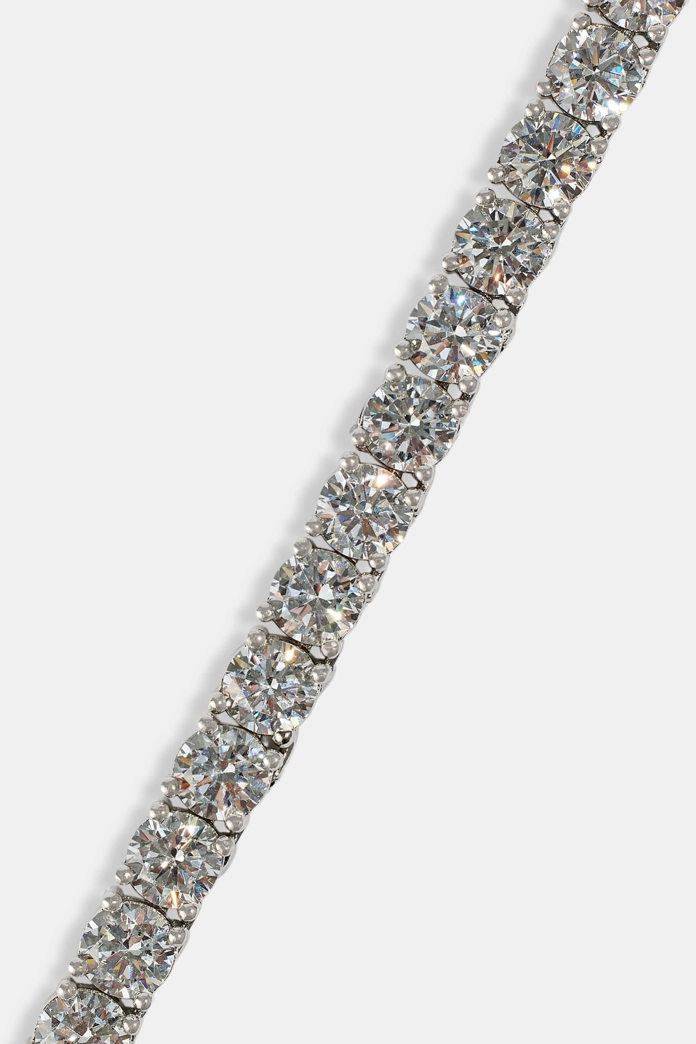 Cernucci Tennis Chain - 5 mm - White