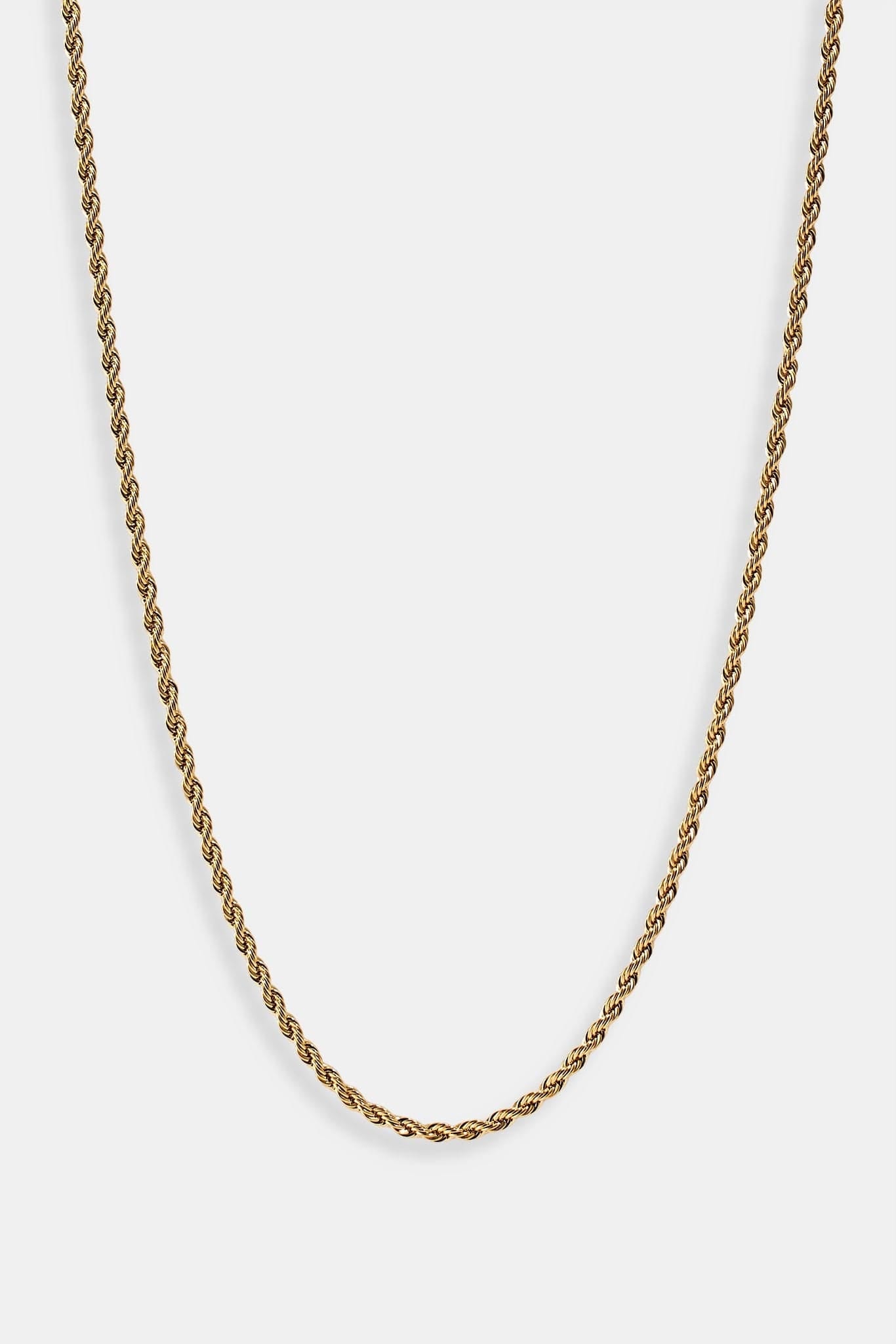 Cernucci 3 mm Rope Chain - Gold