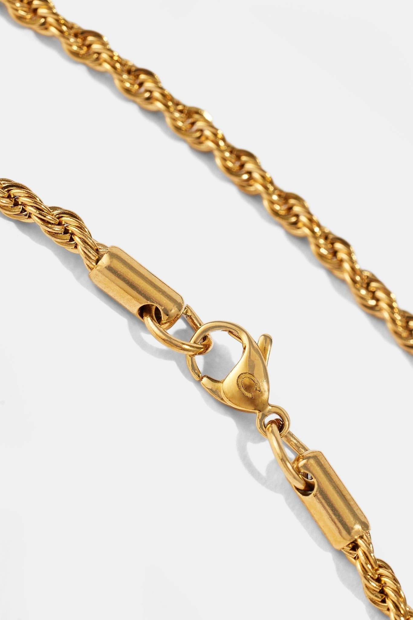 Cernucci 3 mm Rope Chain - Gold