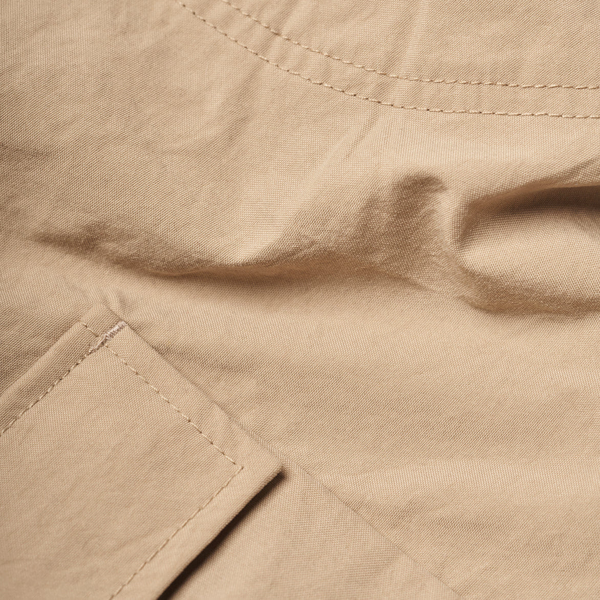 Lapstone & Hammer NYLON RELAXED CARGO PANT - KHAKI