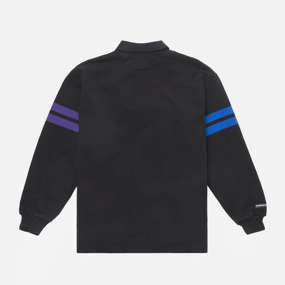 Lapstone & Hammer LAPSTONE FOR BARBARIAN RUGBY SHIRT - BLACK