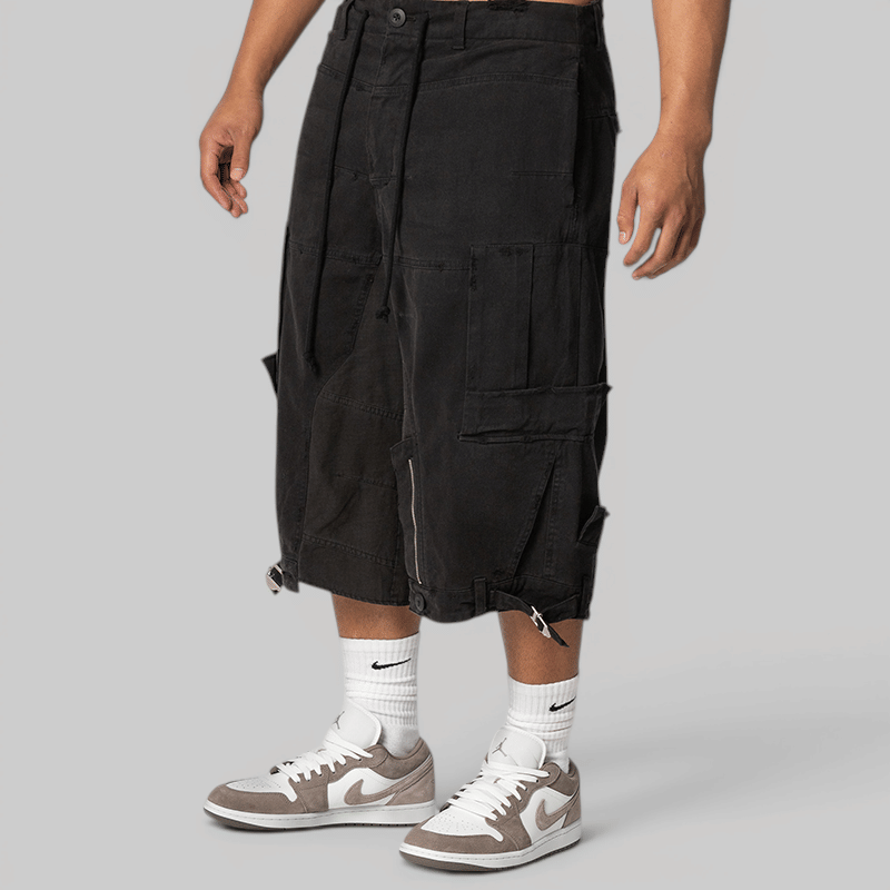 Protocol Index Upside Down Cargo Short - Black