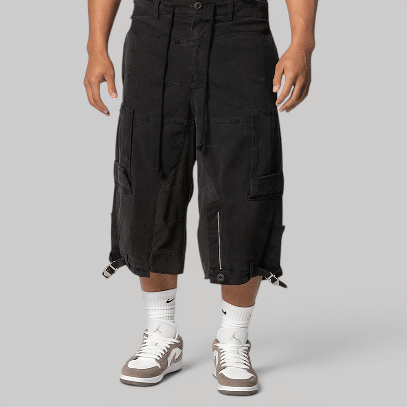 Protocol Index Upside Down Cargo Short - Black