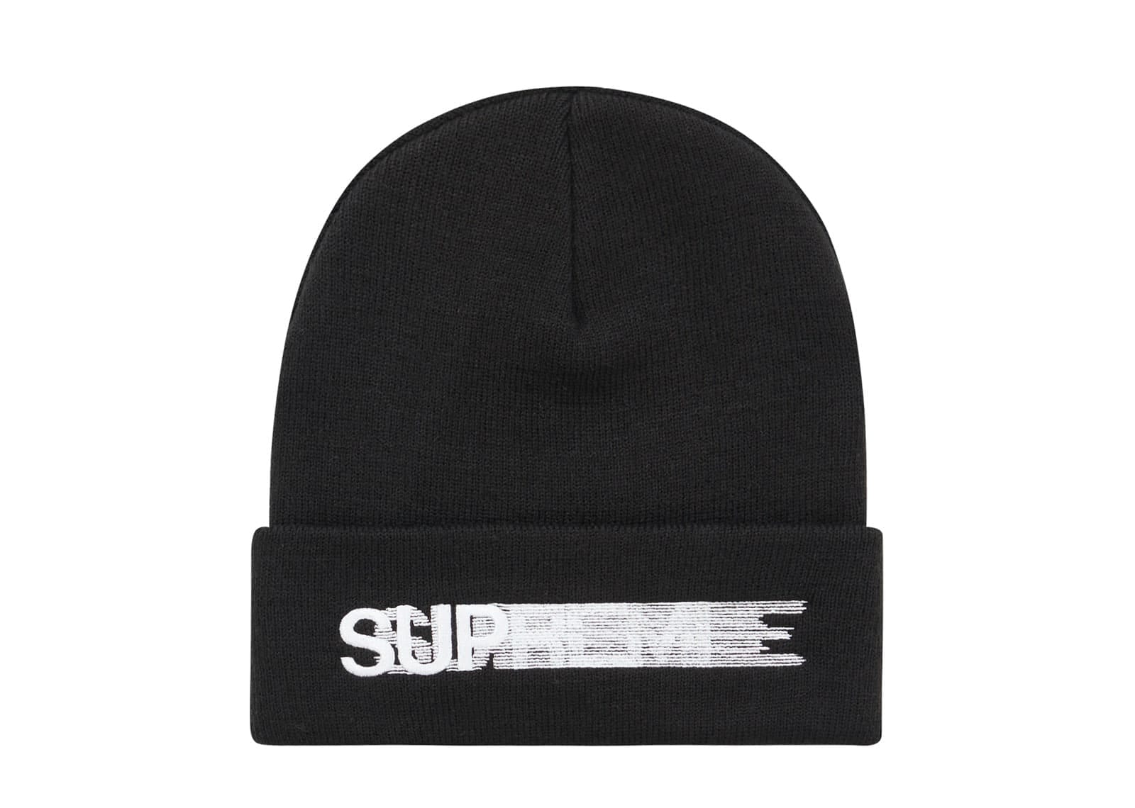 Supreme Clothing & Accessories Supreme Motion Logo Beanie (SS23) Black