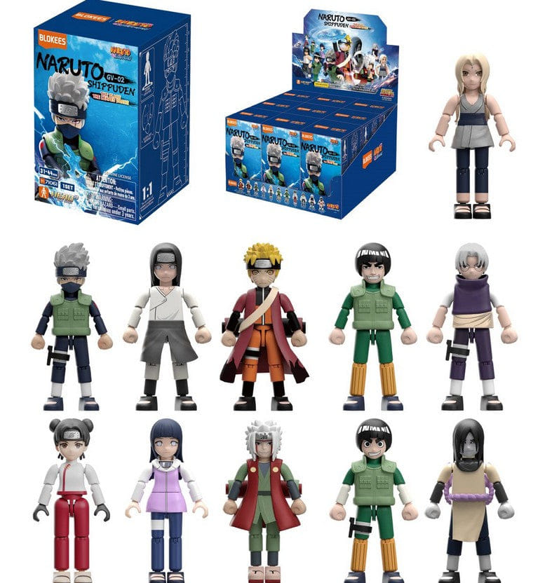 Funko Pop Blokees Naruto Shippuden Galaxy Version 02 The Place the Leaves Dance (1 Blind Box) Model Kit