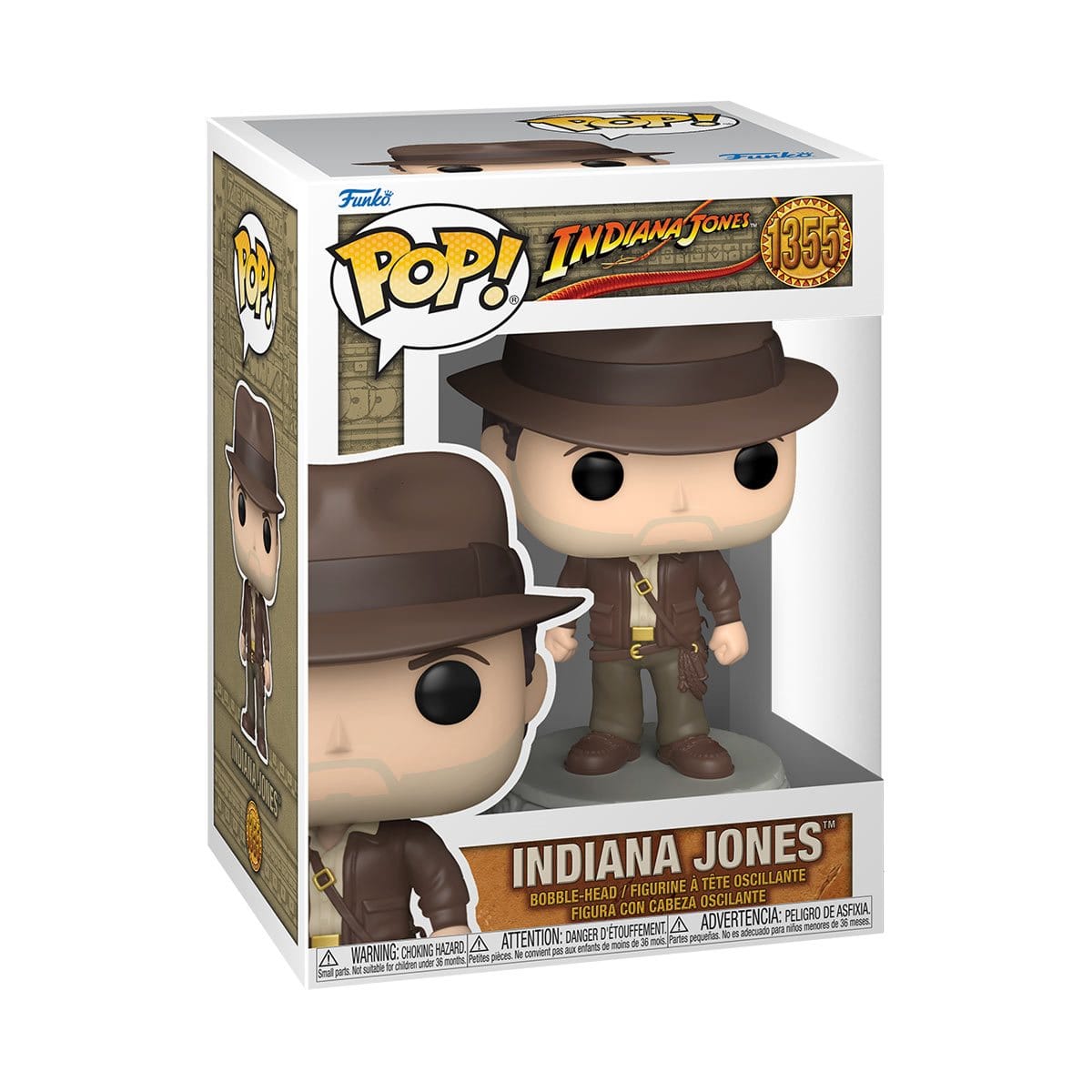 Funko Pop **Pre Order**Funko Pop Indiana Jones and the Raiders of the Lost Ark Indiana Jones with Jacket 1355 Vinyl Figure