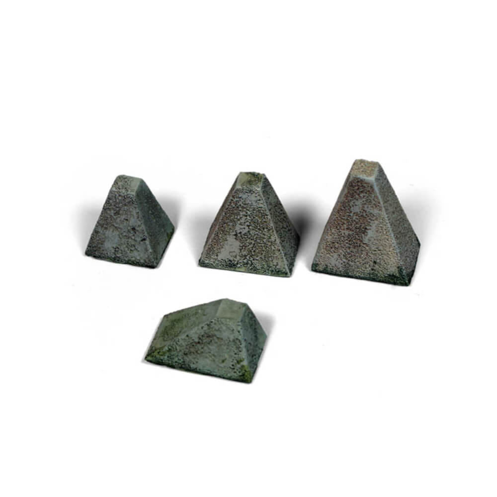 Vallejo Scenic Accessories - Höckerhindernis Type 38 Anti - Tank Barriers