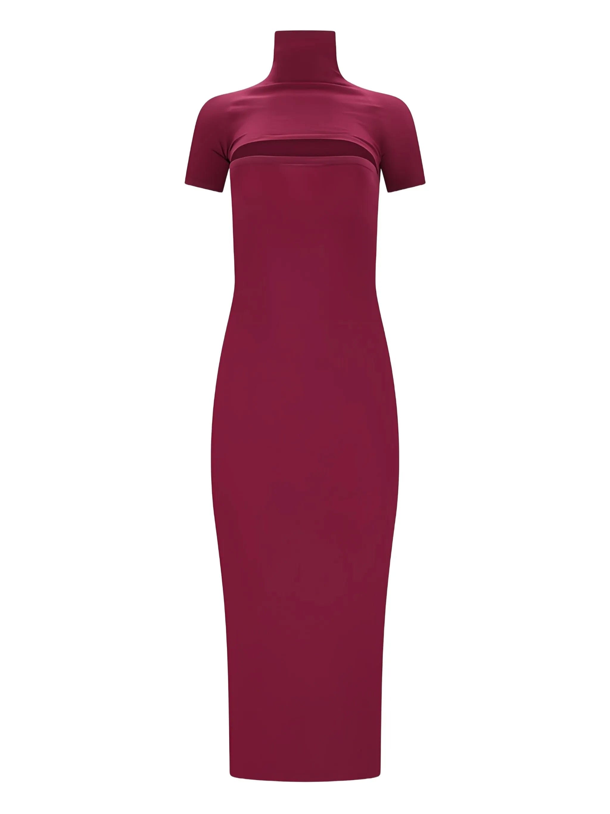 Alaïa cut - out maxi dress