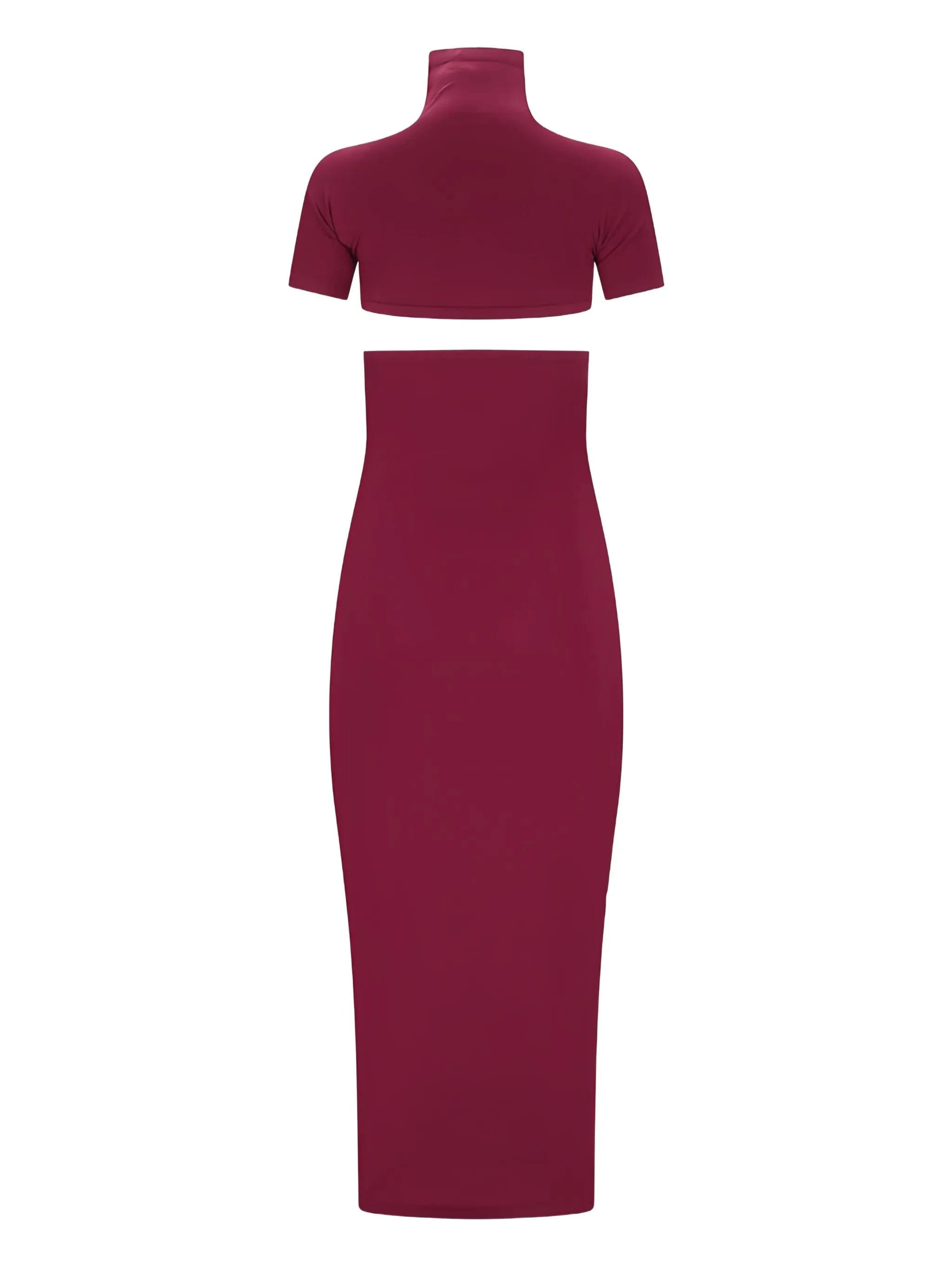 Alaïa cut - out maxi dress