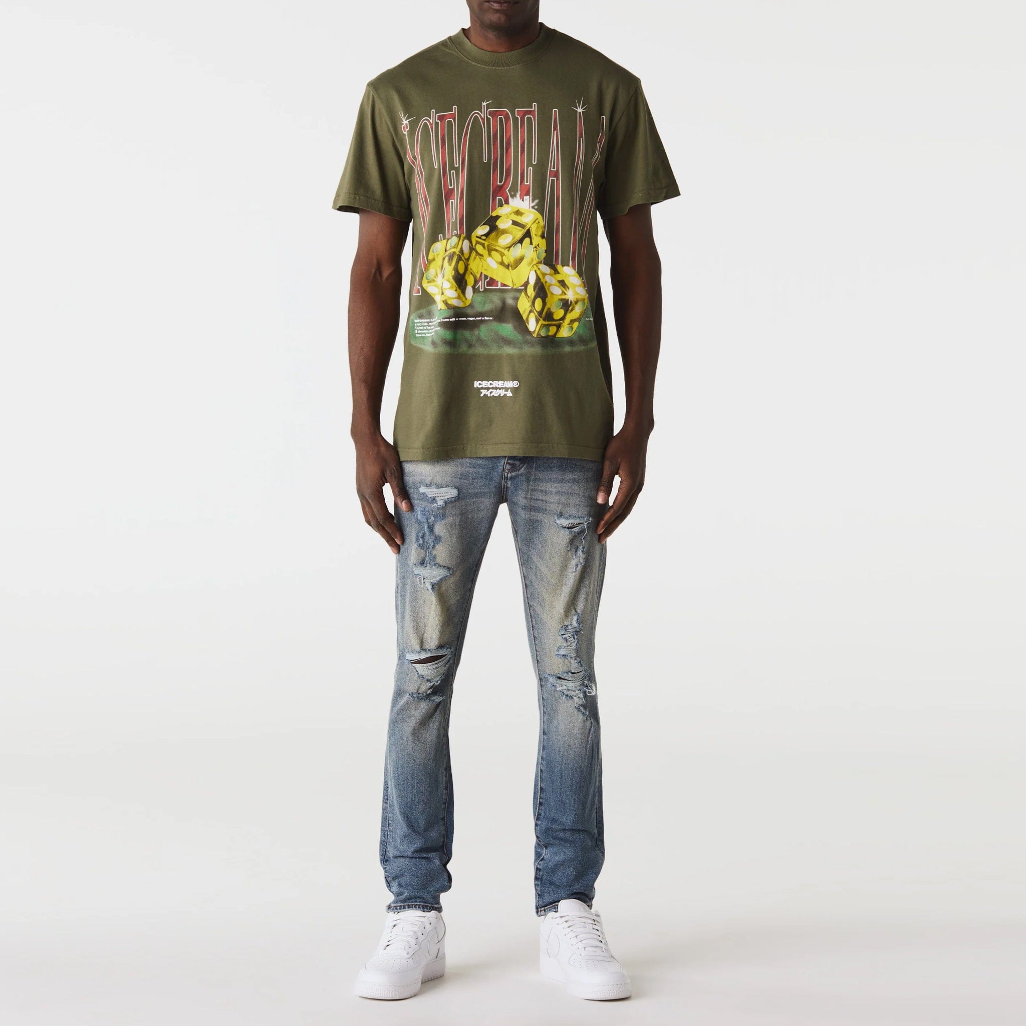 Icecream Fear Of A Rich Planet S/S T-Shirt (FOUR LEAF CLOVE)