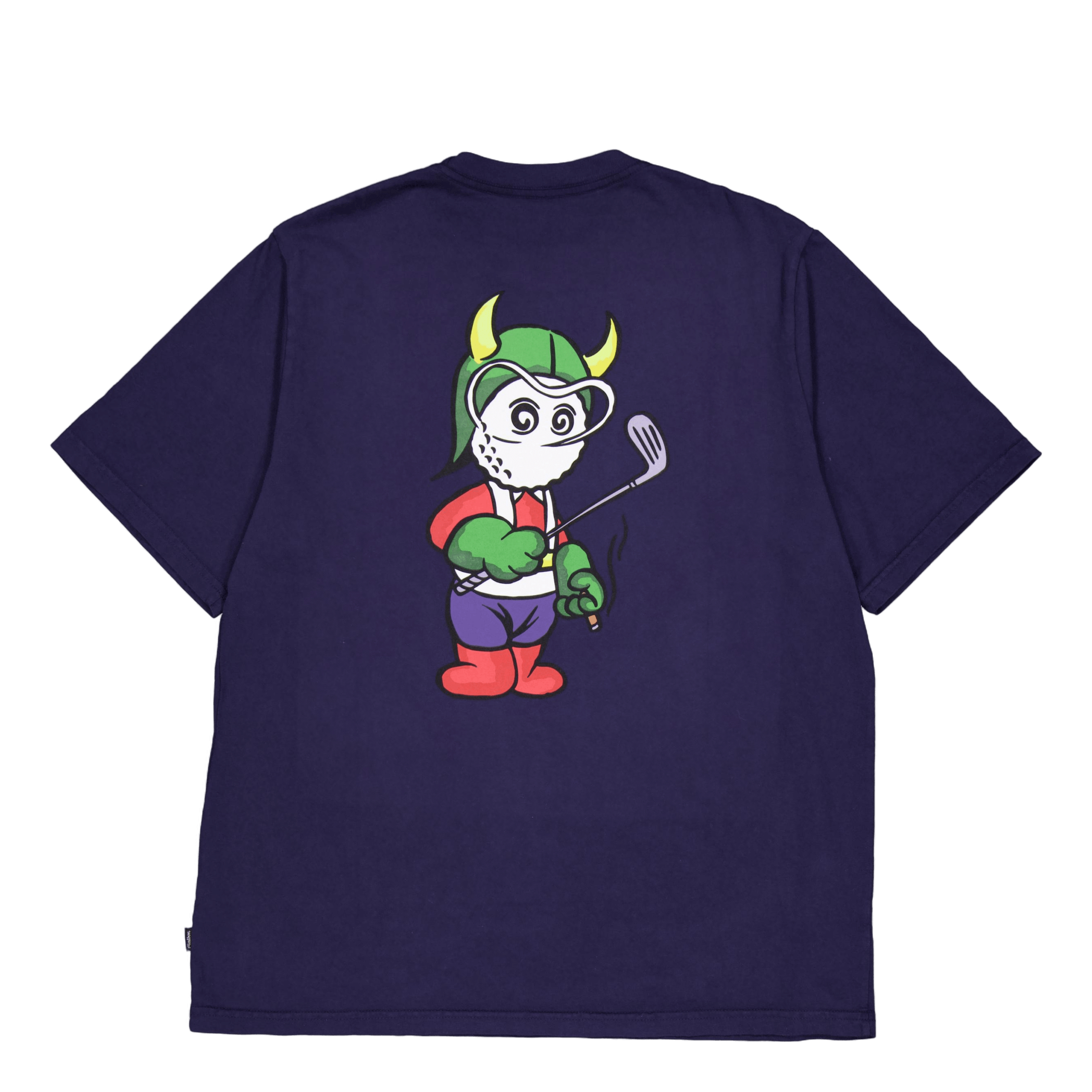 Malbon Golf Martians Buckets T-Shirt Navy