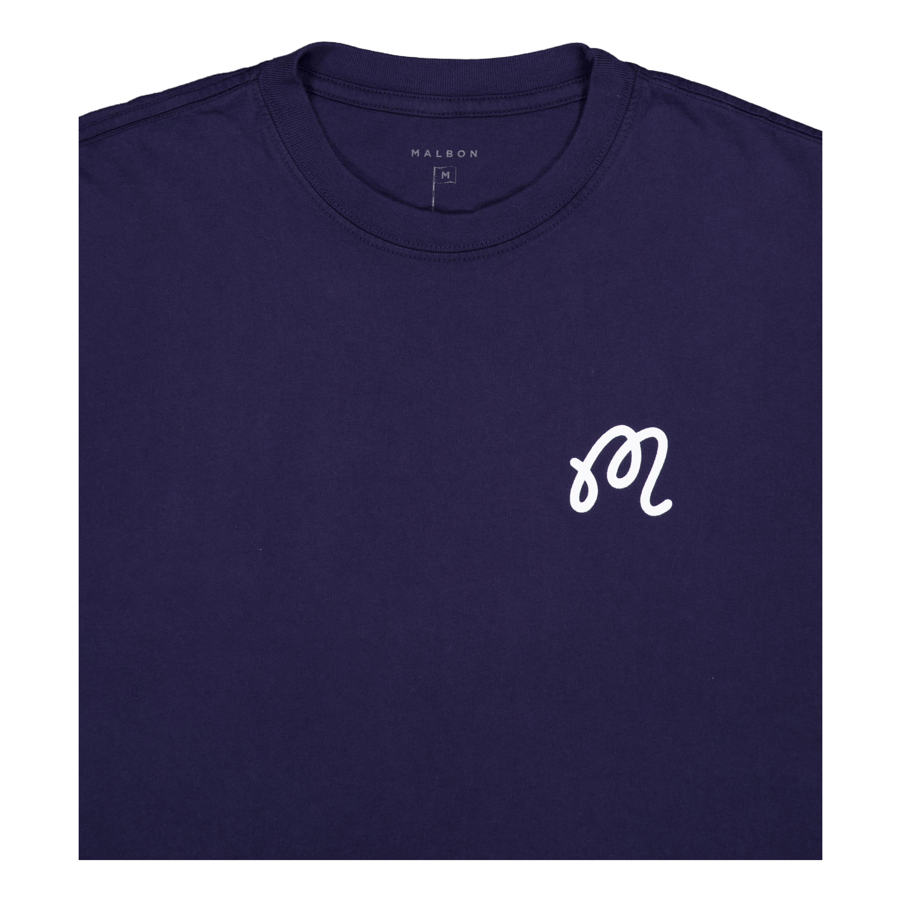 Malbon Golf Martians Buckets T-Shirt Navy