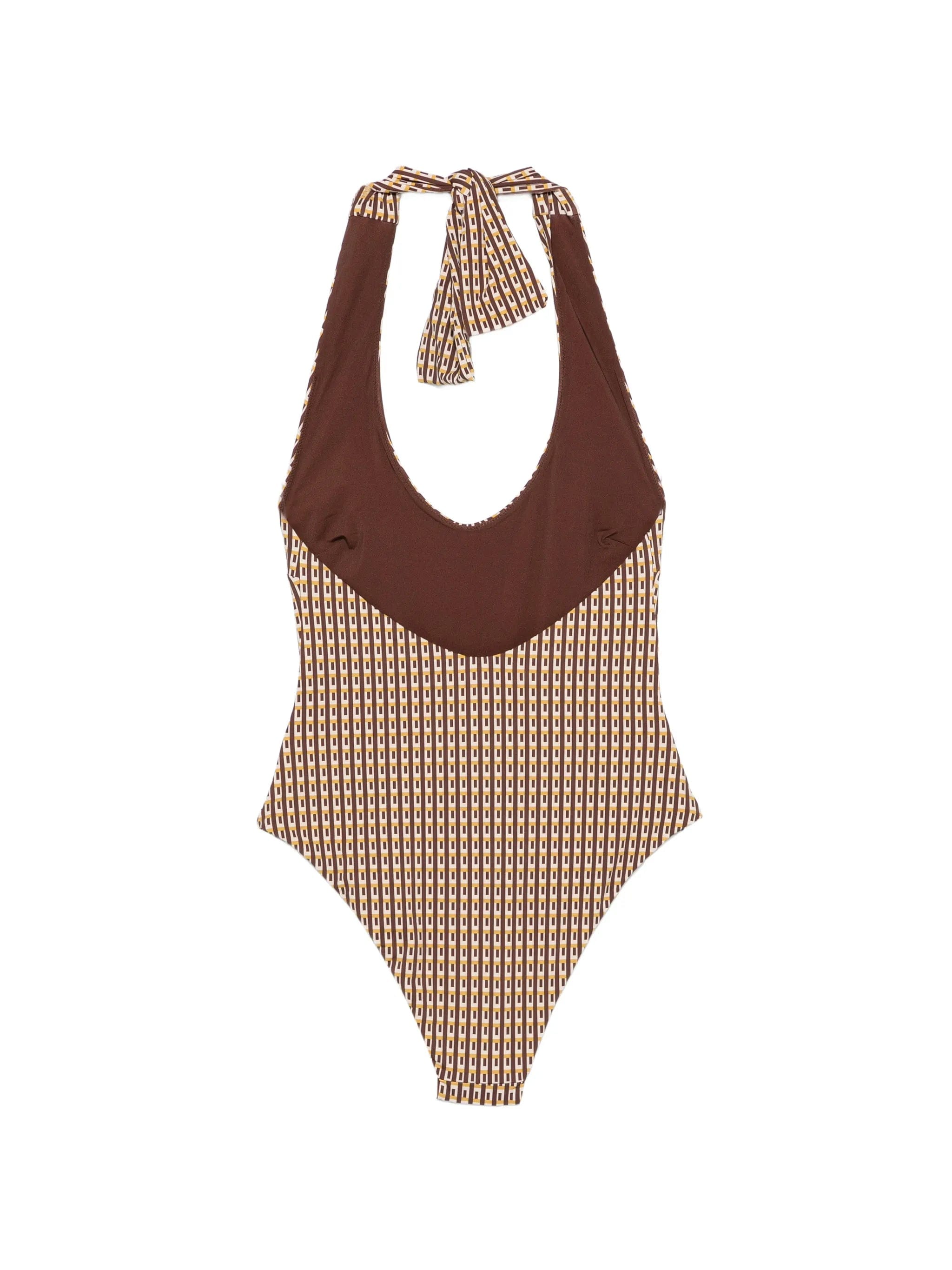 SIR. geometric - print swimsuit