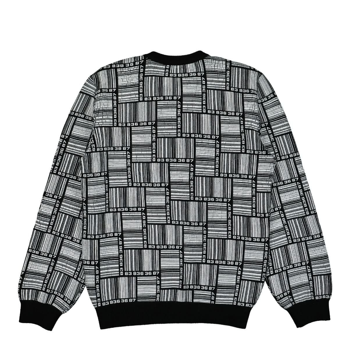Vtmnts Barcode Monogram Sweater