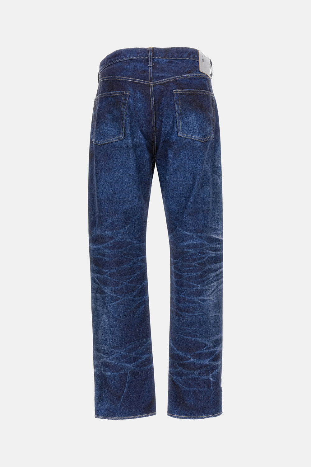 Junya Watanabe PANTALONE DENIM STAMPATO