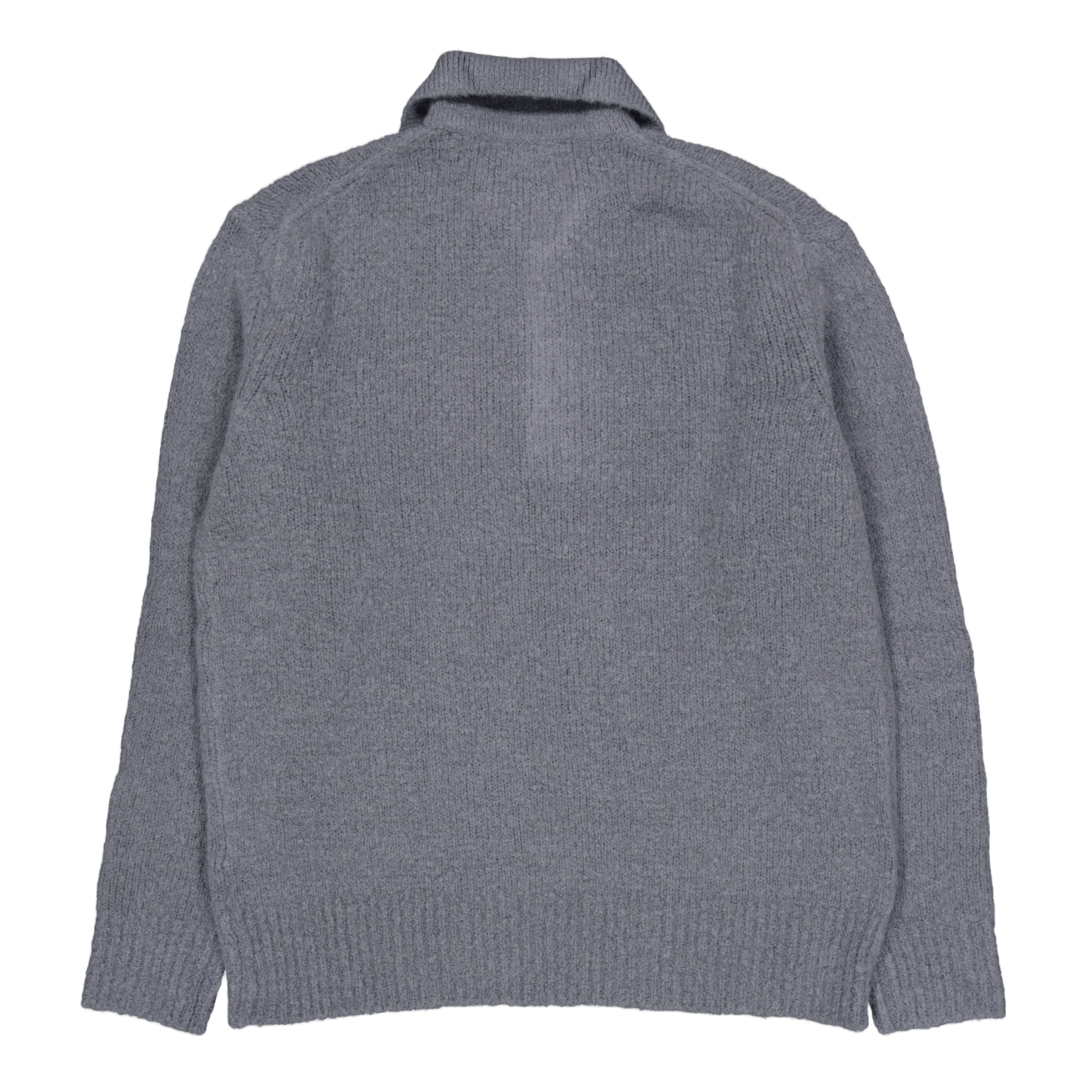Norse Projects Rasmus Relaxed Brushed Polo 1047 Mouse Grey