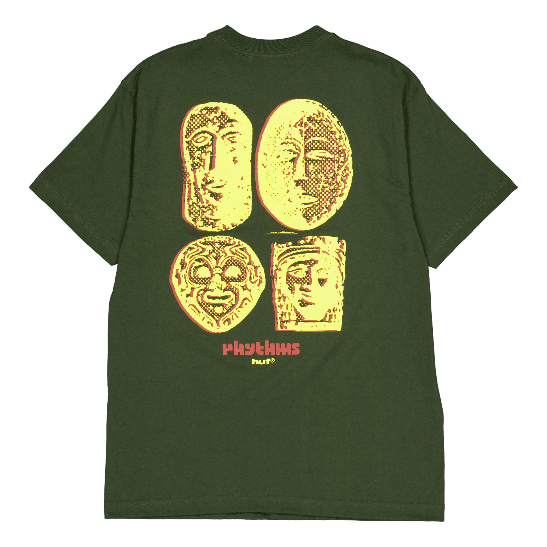 HUF Rhythms S/s T-Shirt Hunter Green