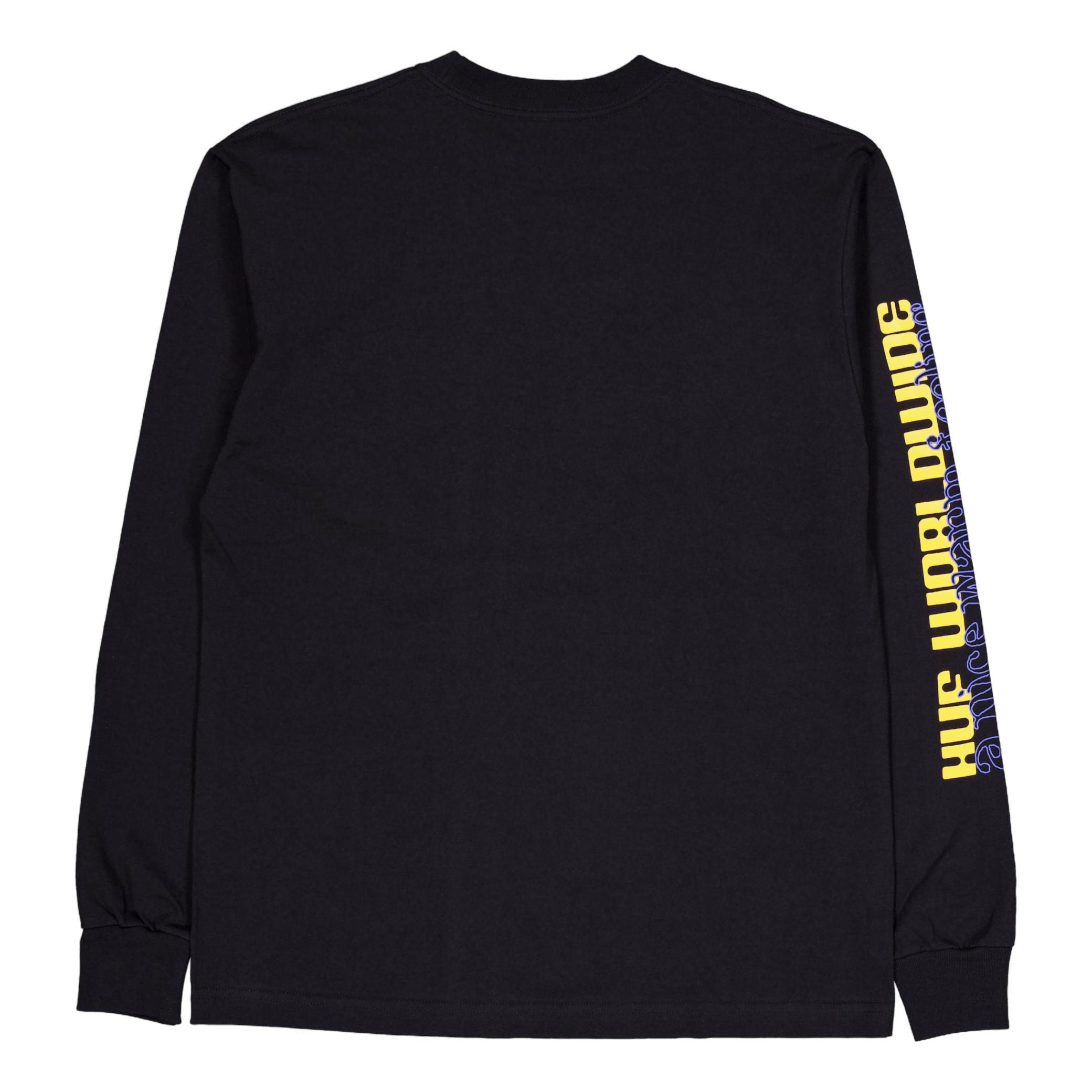 HUF Beware L/s T-Shirt Black