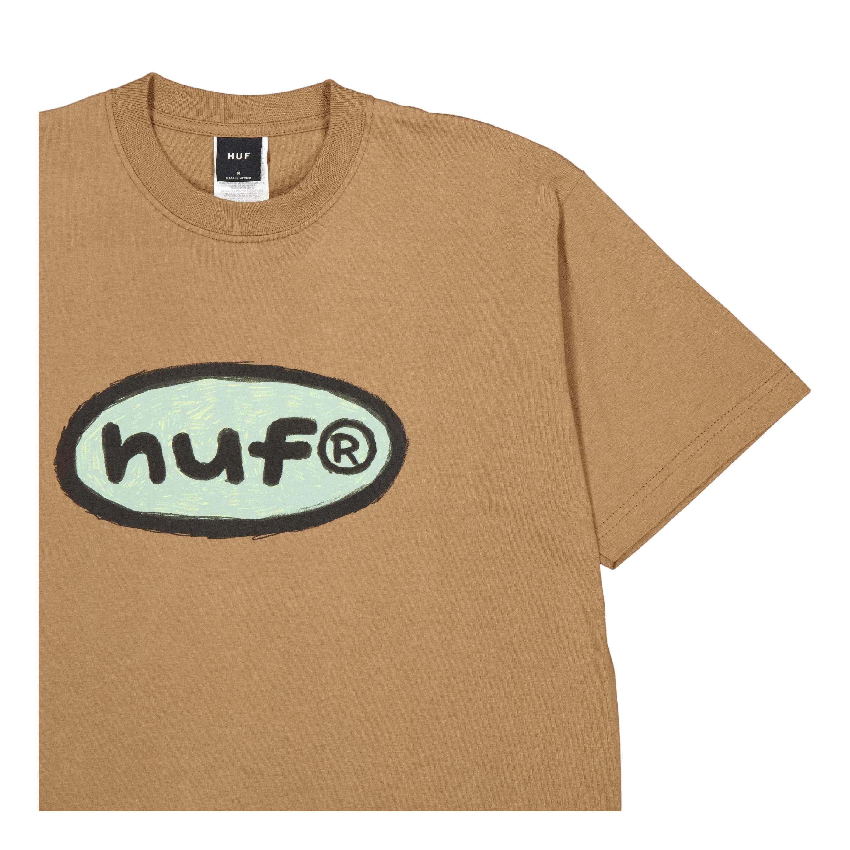 HUF Pencilled In S/s T-Shirt Camel
