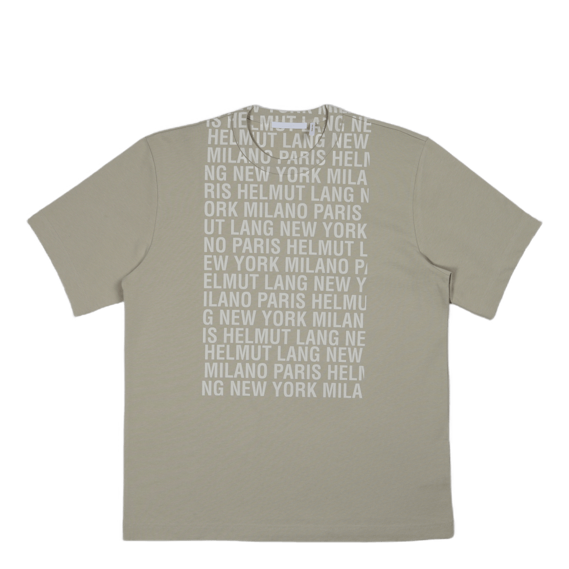 Helmut Lang Box Logo T-Shirt.box Log Mist